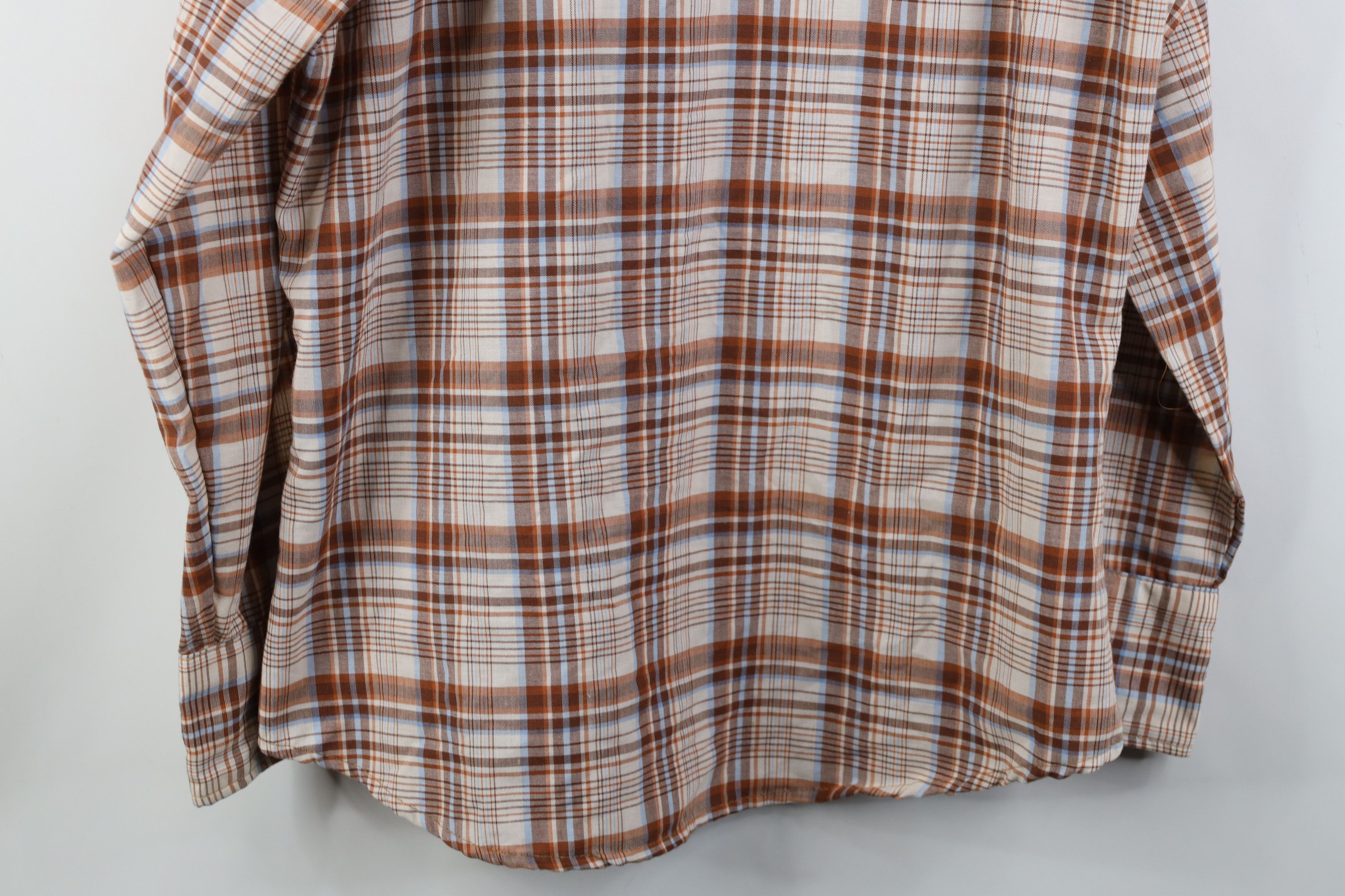 Vintage Vintage 60s 70s Big Mac Peal Snap Button Shirt Plaid USA Size US M / EU 48-50 / 2 - 11 Thumbnail