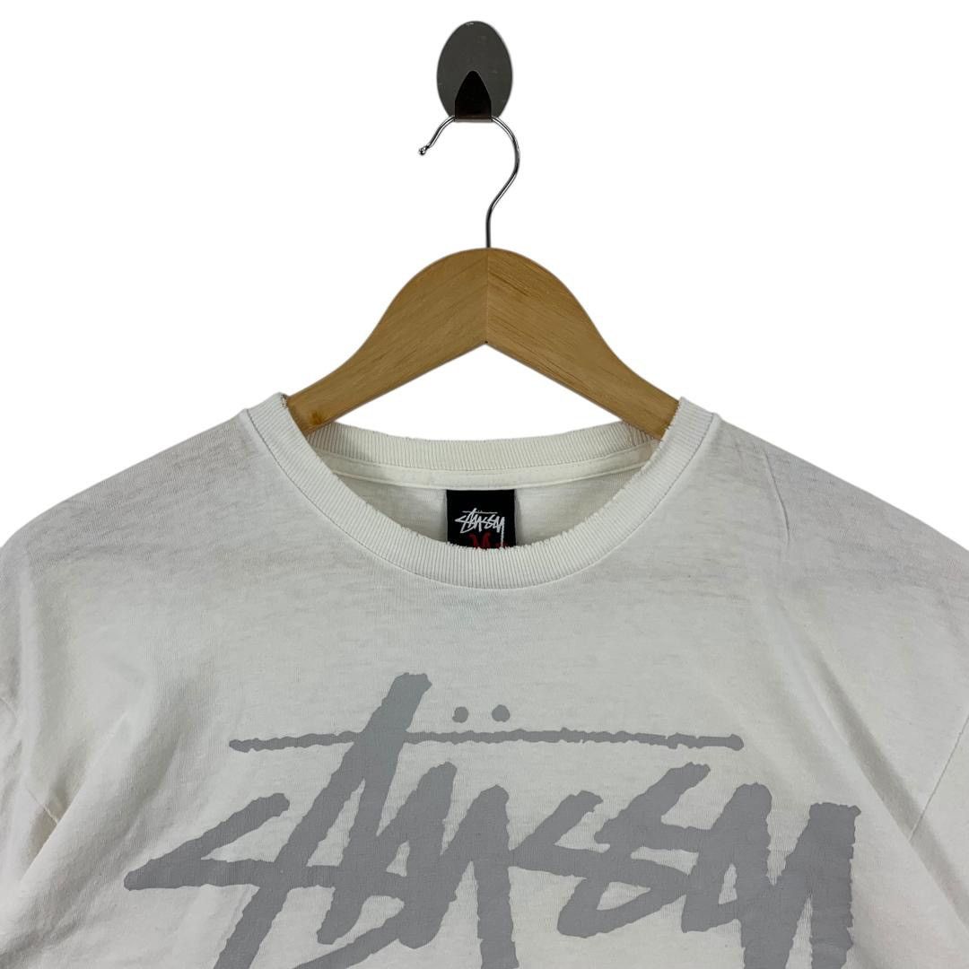 Stussy Distressed STUSSY honolulu spellout tee Size US M / EU 48-50 / 2 - 2 Thumbnail