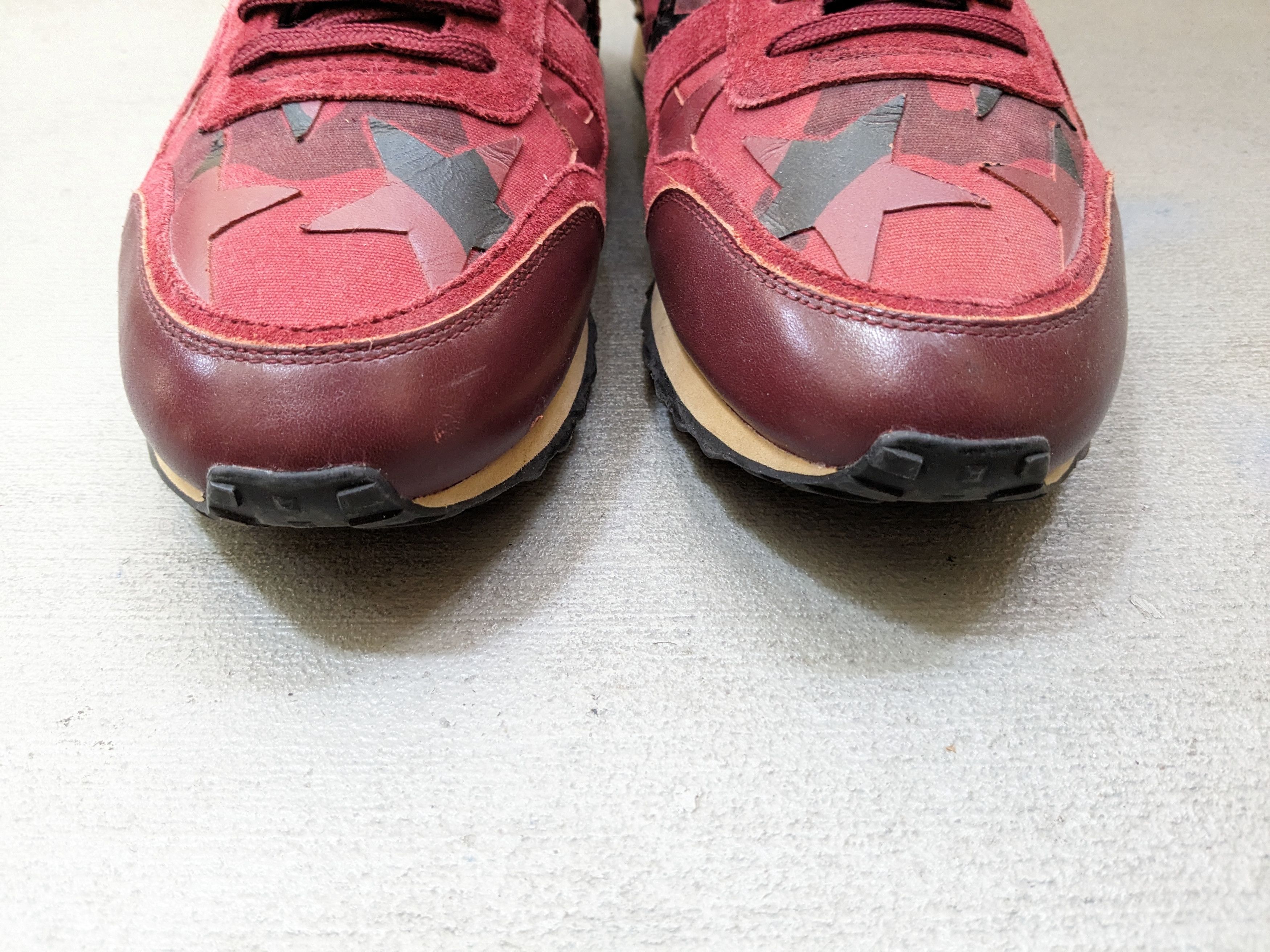 Valentino Valentino Rockrunner Camo Sneakers Size 11 44 Red Star Size US 11 / EU 44 - 2 Thumbnail