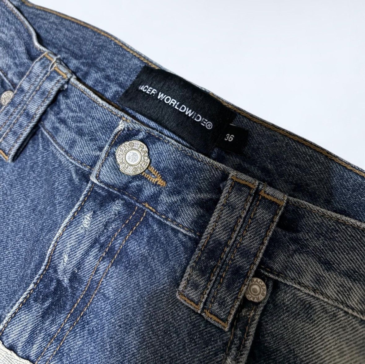 Racer Worldwide Racer WorldWide Track Jeans Size US 36 / EU 52 - 2 Thumbnail