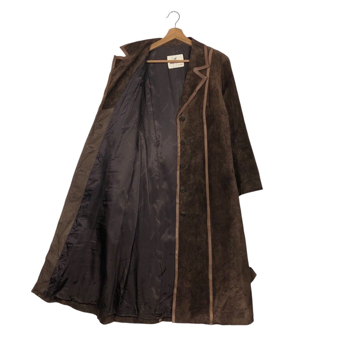 Japanese Brand 📌Vintage Long Biker Leather Jacket Jha-Jha Japan Size US M / EU 48-50 / 2 - 13 Thumbnail