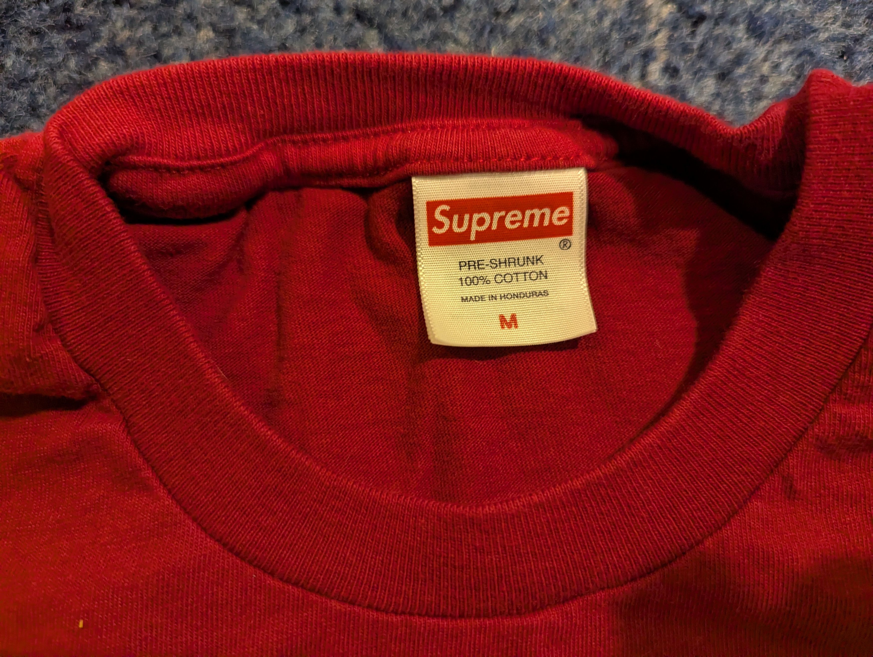 Supreme Supreme Beef Tee in Red Size US M / EU 48-50 / 2 - 3 Thumbnail