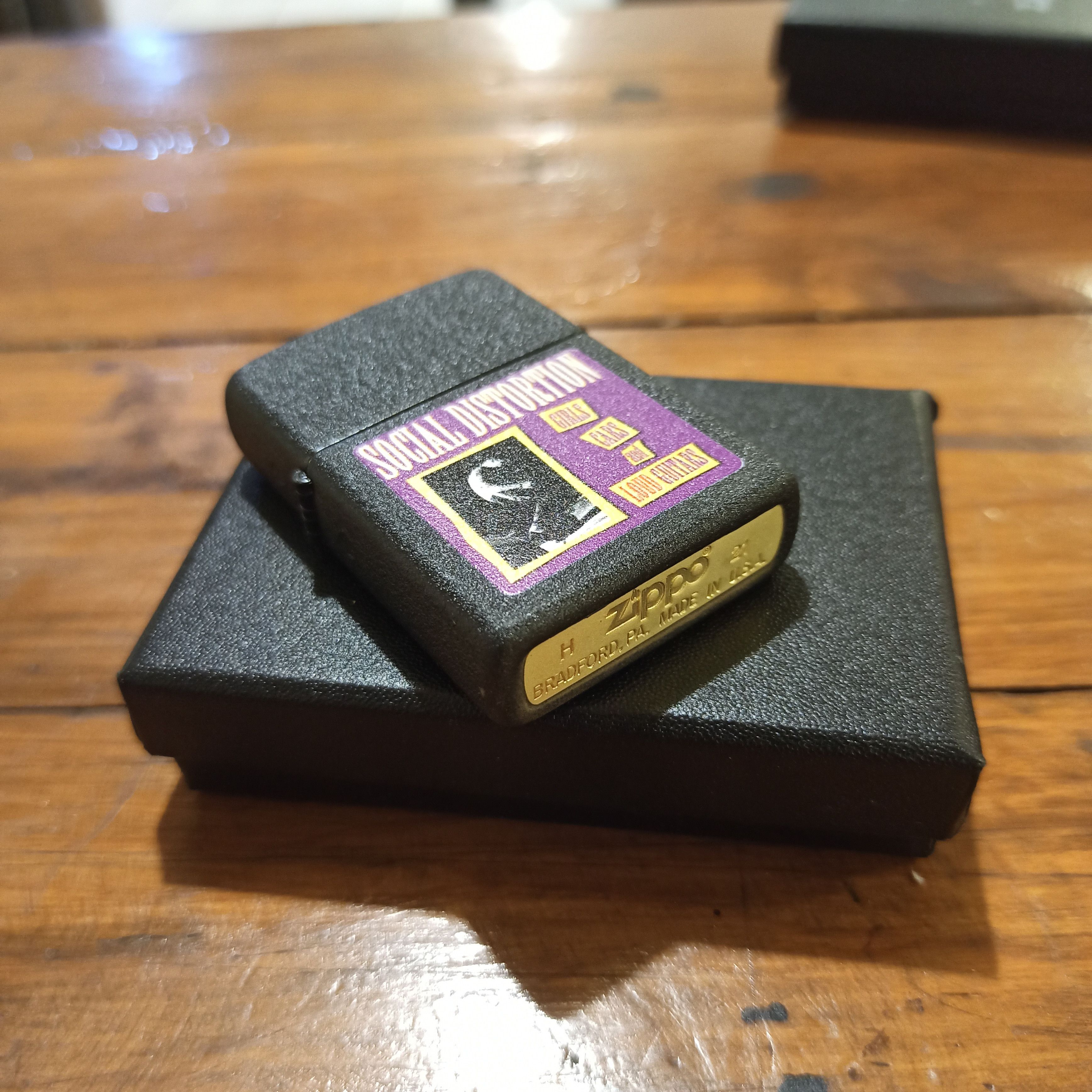 Zippo Social Distortion Zippo Lighter Size ONE SIZE - 2 Thumbnail