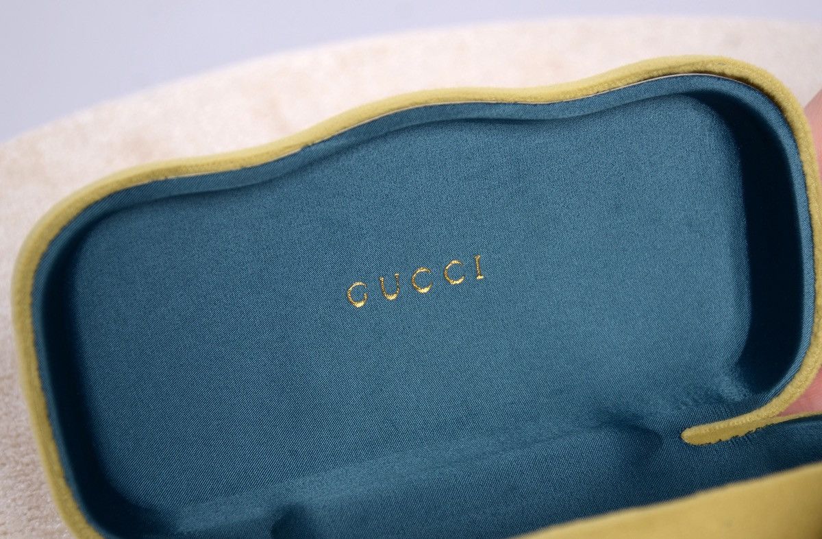 Gucci Gucci GG Gold Sunglasses Size ONE SIZE - 11 Thumbnail