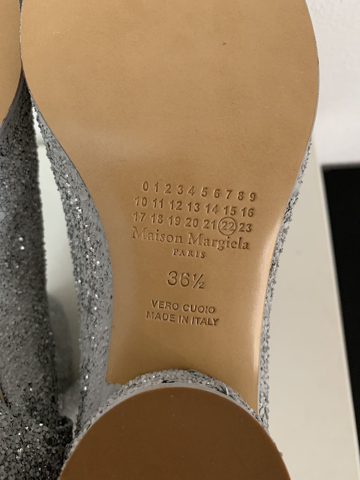 Maison Margiela Maison Margiela Silver Tabi Boots Size US 6.5 / IT 36.5 - 15 Thumbnail