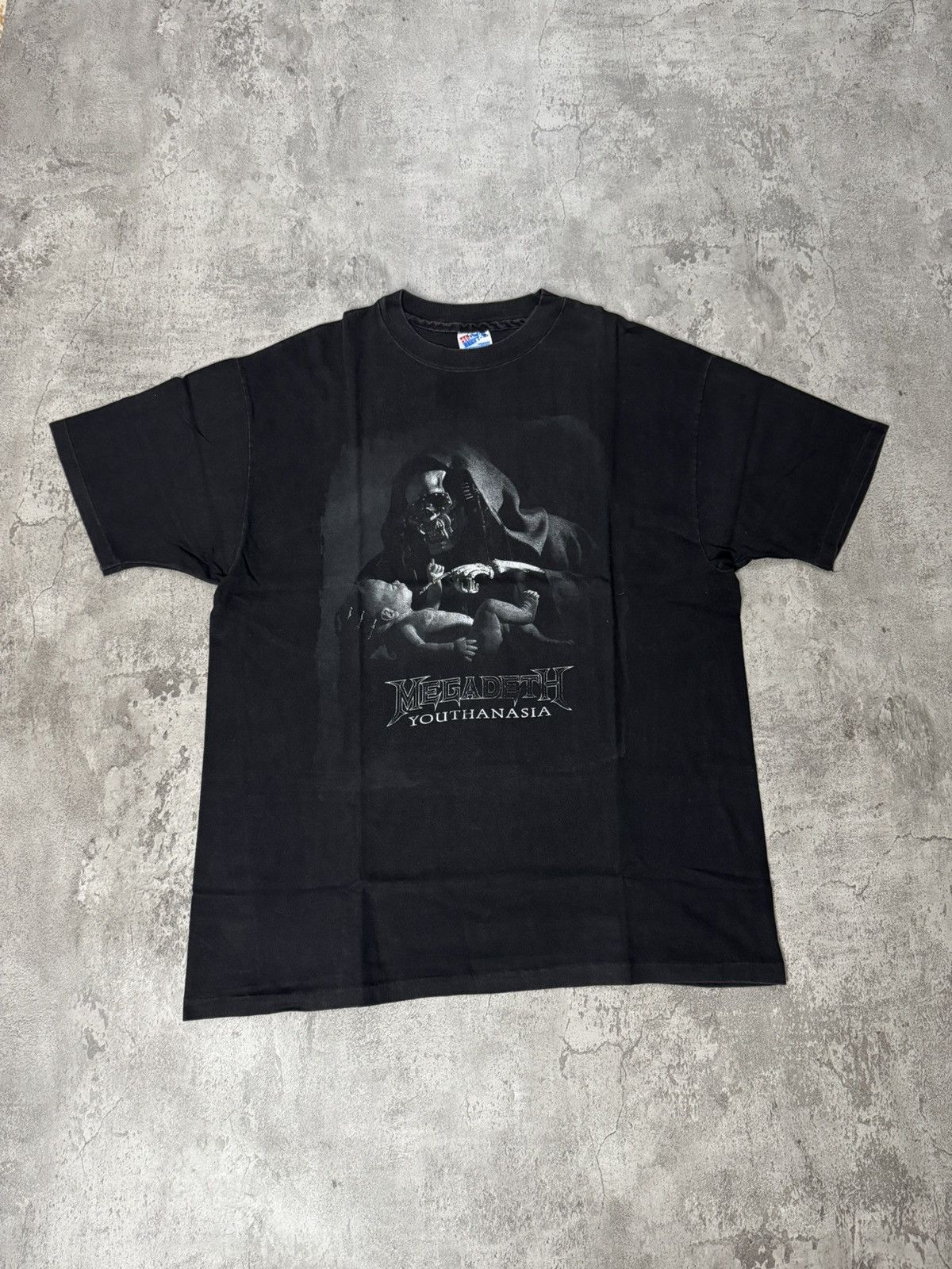 Band Tees VINTAGE 90’S MEGADETH YOUTHANASIA Size US XL / EU 56 / 4 - 1 Thumbnail