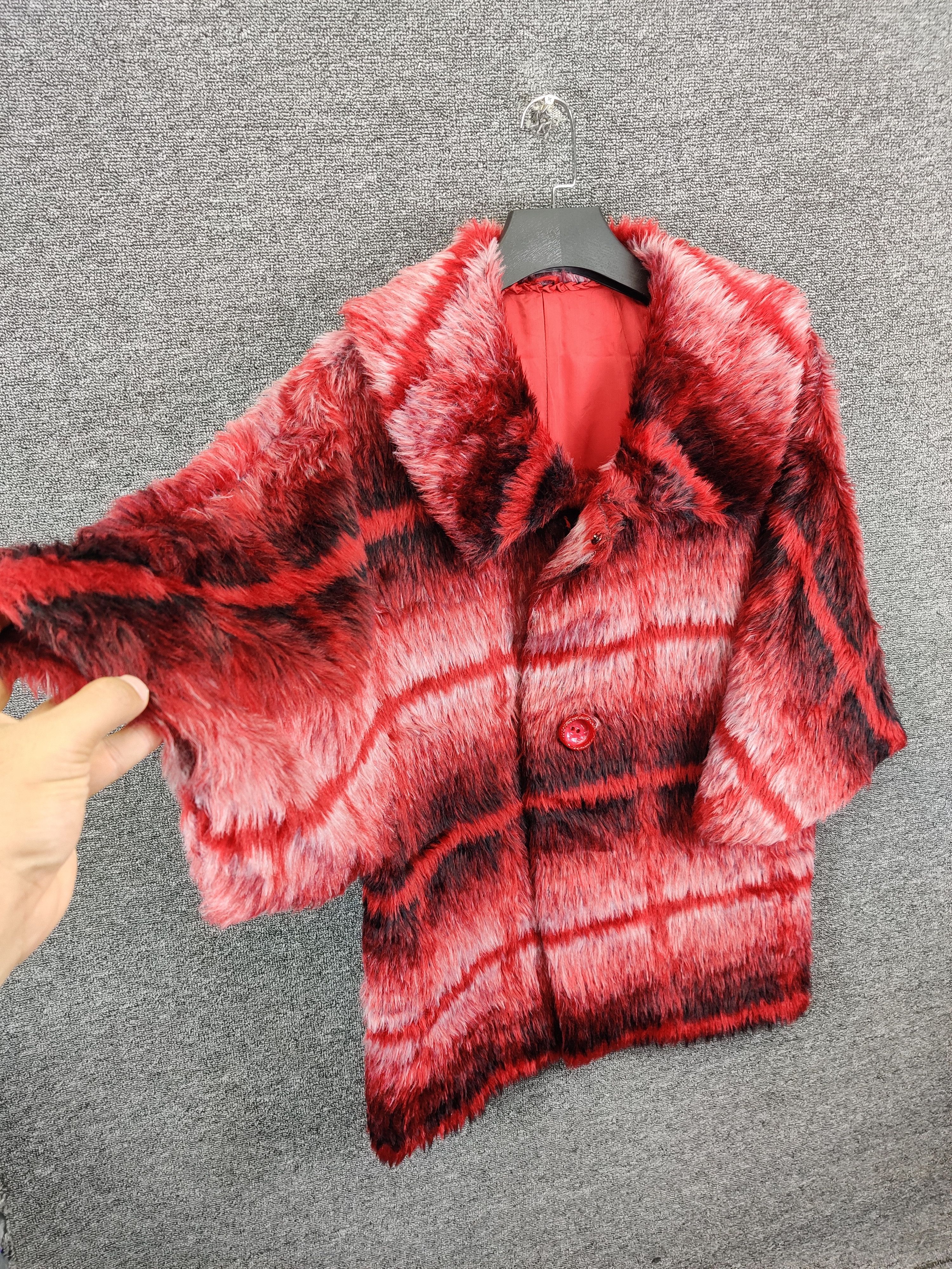 Vintage Hairy Cardigan Coat With Luxury Style Size US L / EU 52-54 / 3 - 8 Thumbnail