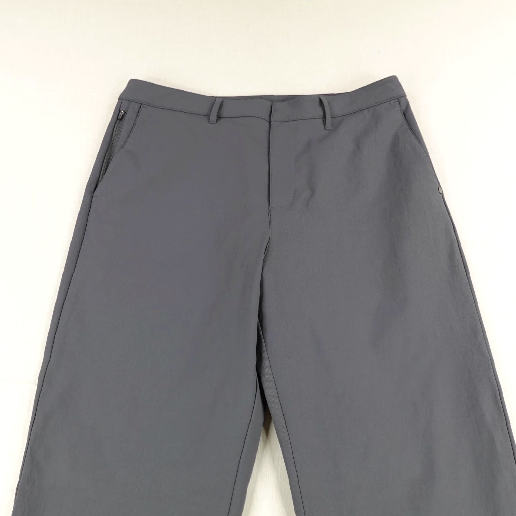 Vuori Vuori Pants Mens 35x29 Gray Chino Performance Slacks Snap Button Chino Straight Size US 35 - 2 Thumbnail