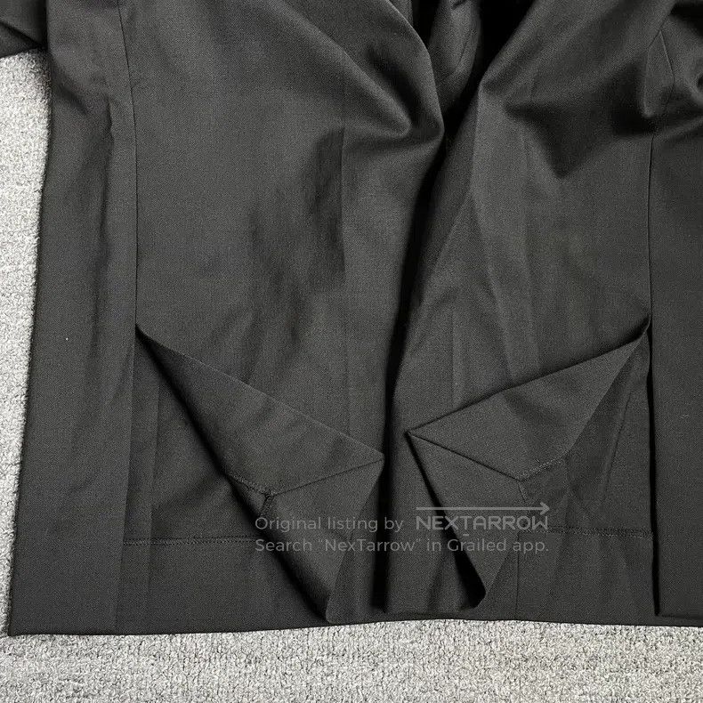 Fendi Fendi Black straight-leg pants with slits at the bottom Size 26" / US 2 / IT 38 - 3 Thumbnail