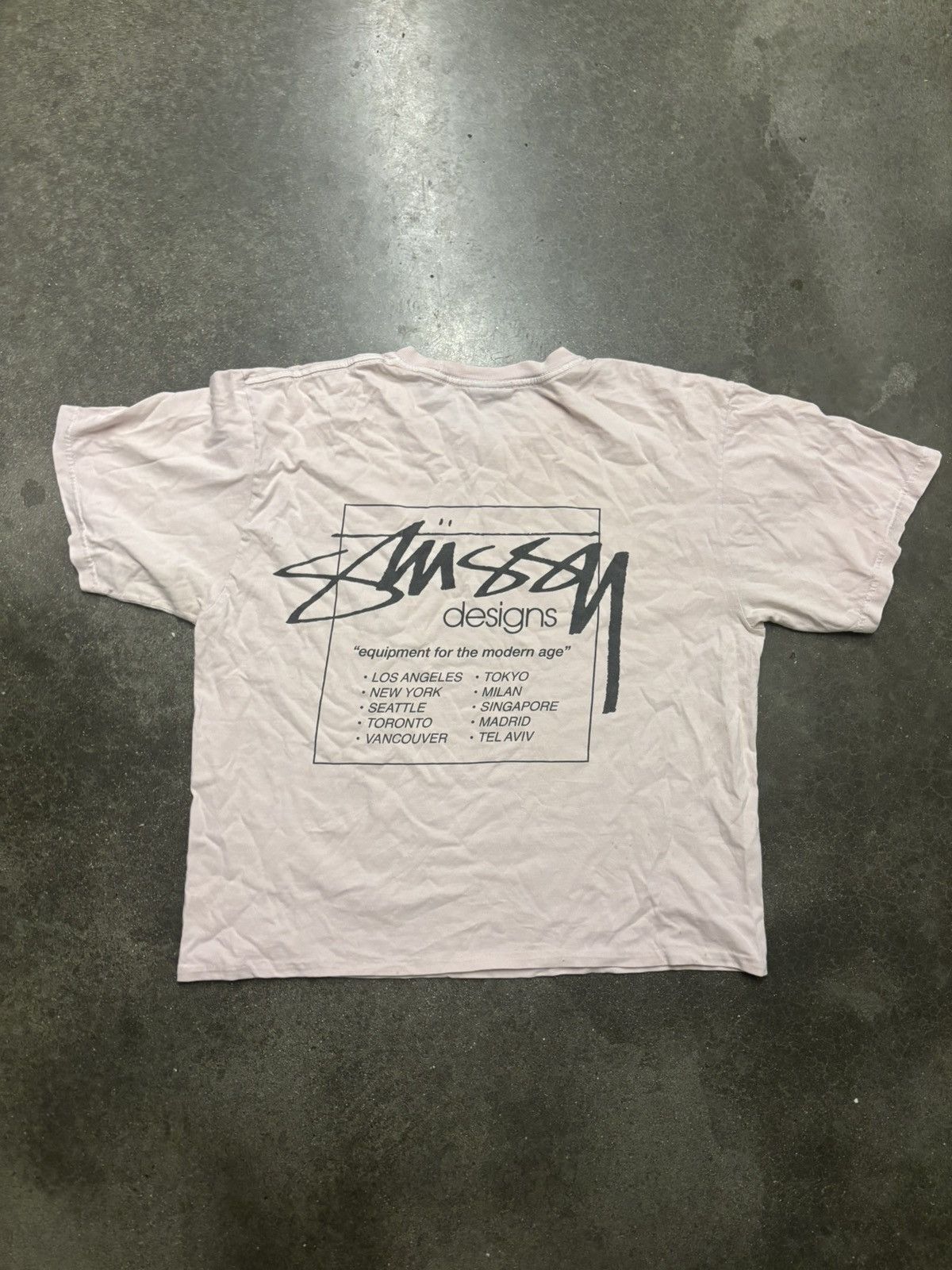 Stussy Stussy Designs Vintage T Shirt Size US M / EU 48-50 / 2 - 5 Thumbnail