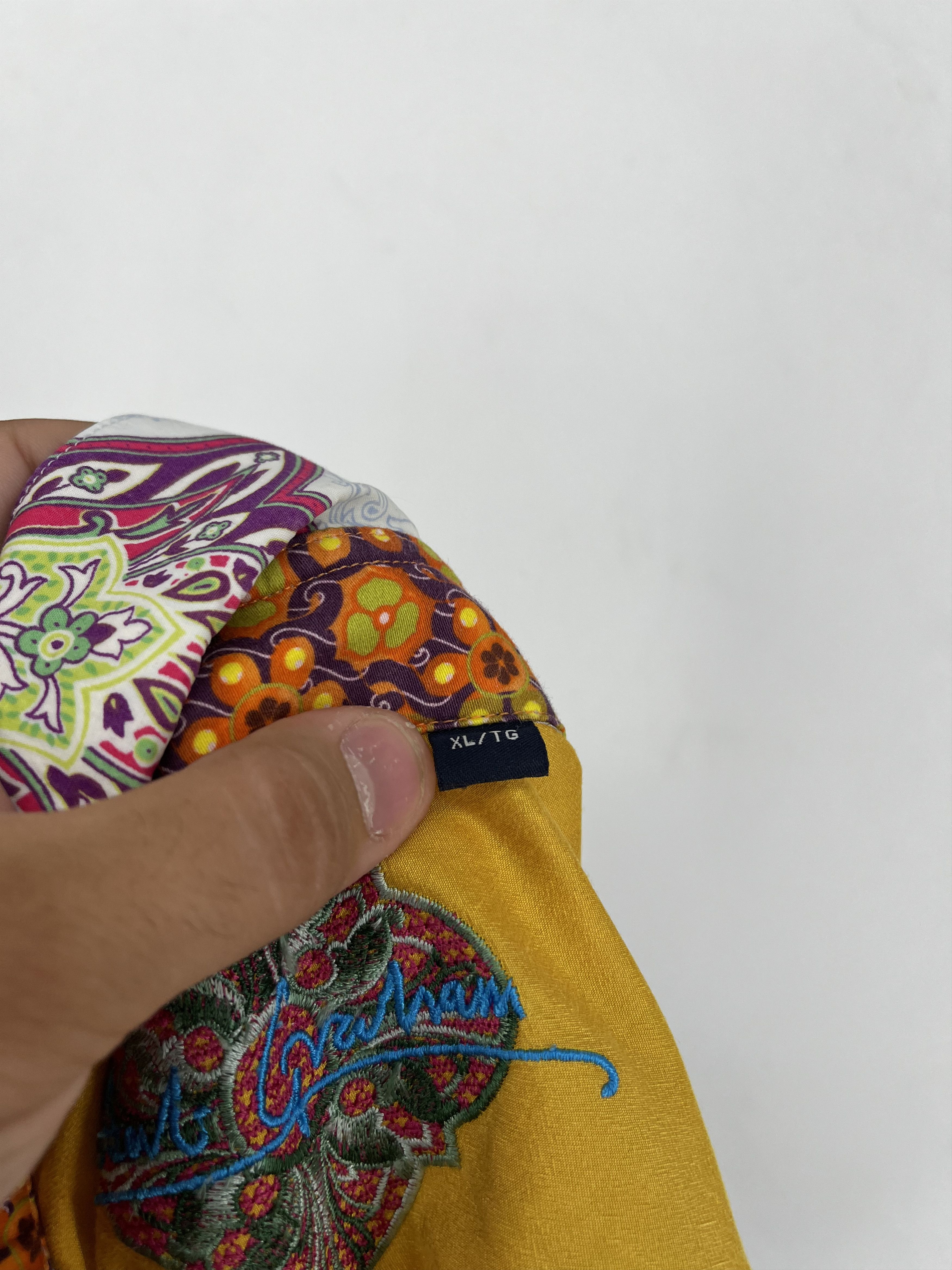 Other Robert Graham Bonaire Blue Funky Fractal Floral Paisley SzXL Size US XL / EU 56 / 4 - 10 Thumbnail