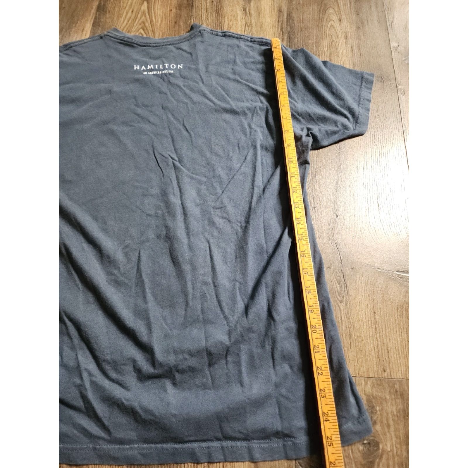 Hamilton Womens Hamilton T-Shirt Multicolor Short Sleeve Round Neck Musical 100% Cotton Regular Size L / US 10 / IT 46 - 2 Thumbnail