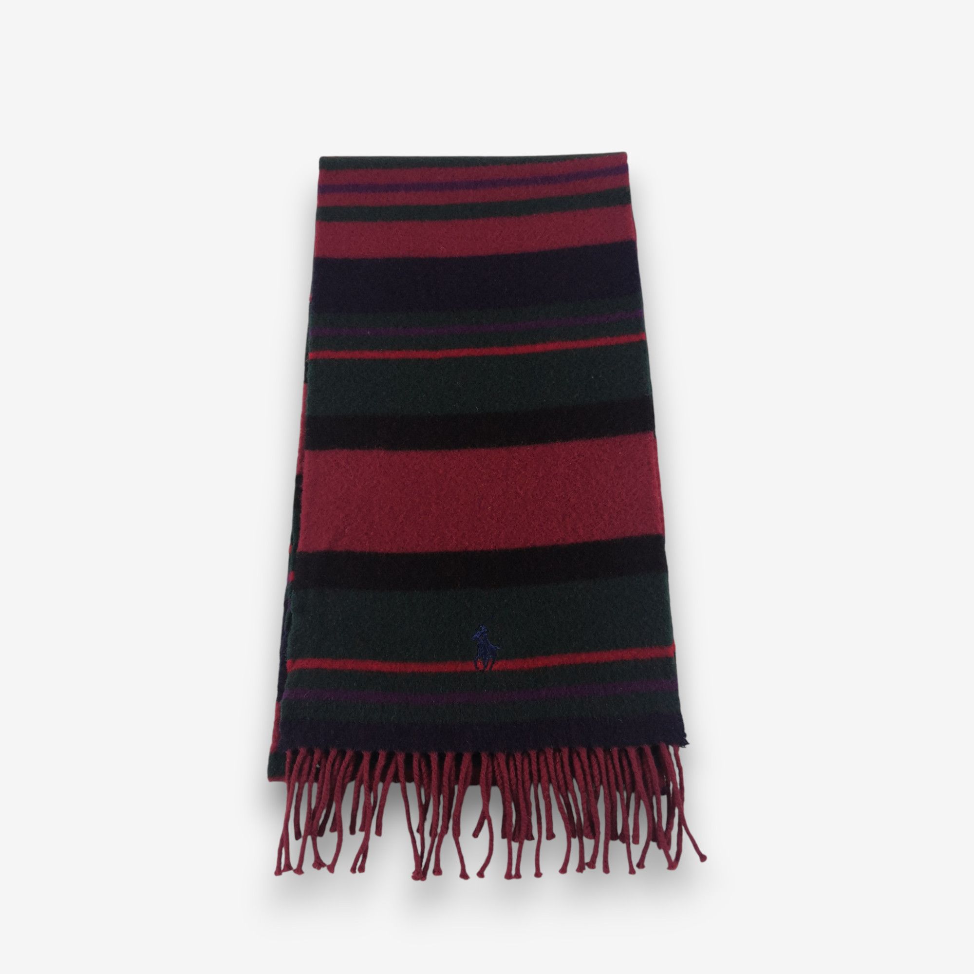 Polo Ralph Lauren Vintage Polo Ralph Lauren Scarf Wool Cashmere Muffler Scarve Size ONE SIZE - 2 Thumbnail