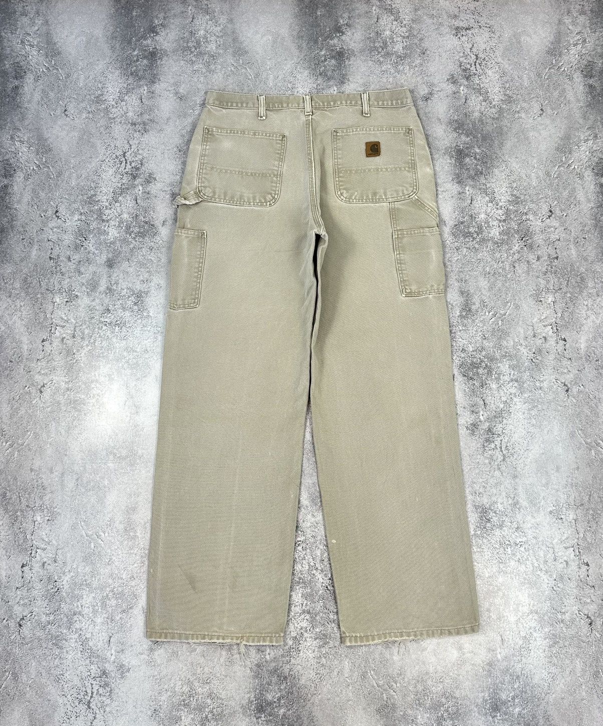 Vintage 90s Carhartt USA Baggy Fit Utility Work Cargo Pants