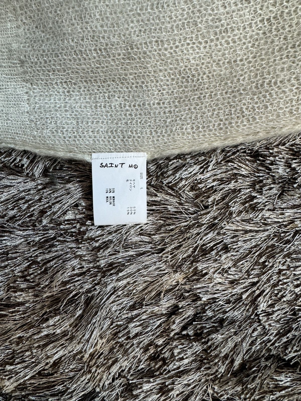 Saint Michael Saint Michael x Denim Tears Mohair Knit Sweater Size US L / EU 52-54 / 3 - 7 Thumbnail