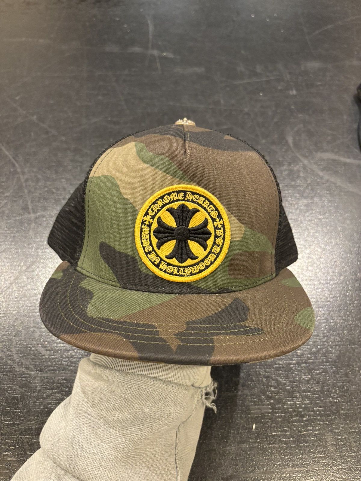 Chrome Hearts Chrome Hearts Camo Plus Cap Size ONE SIZE - 1 Thumbnail