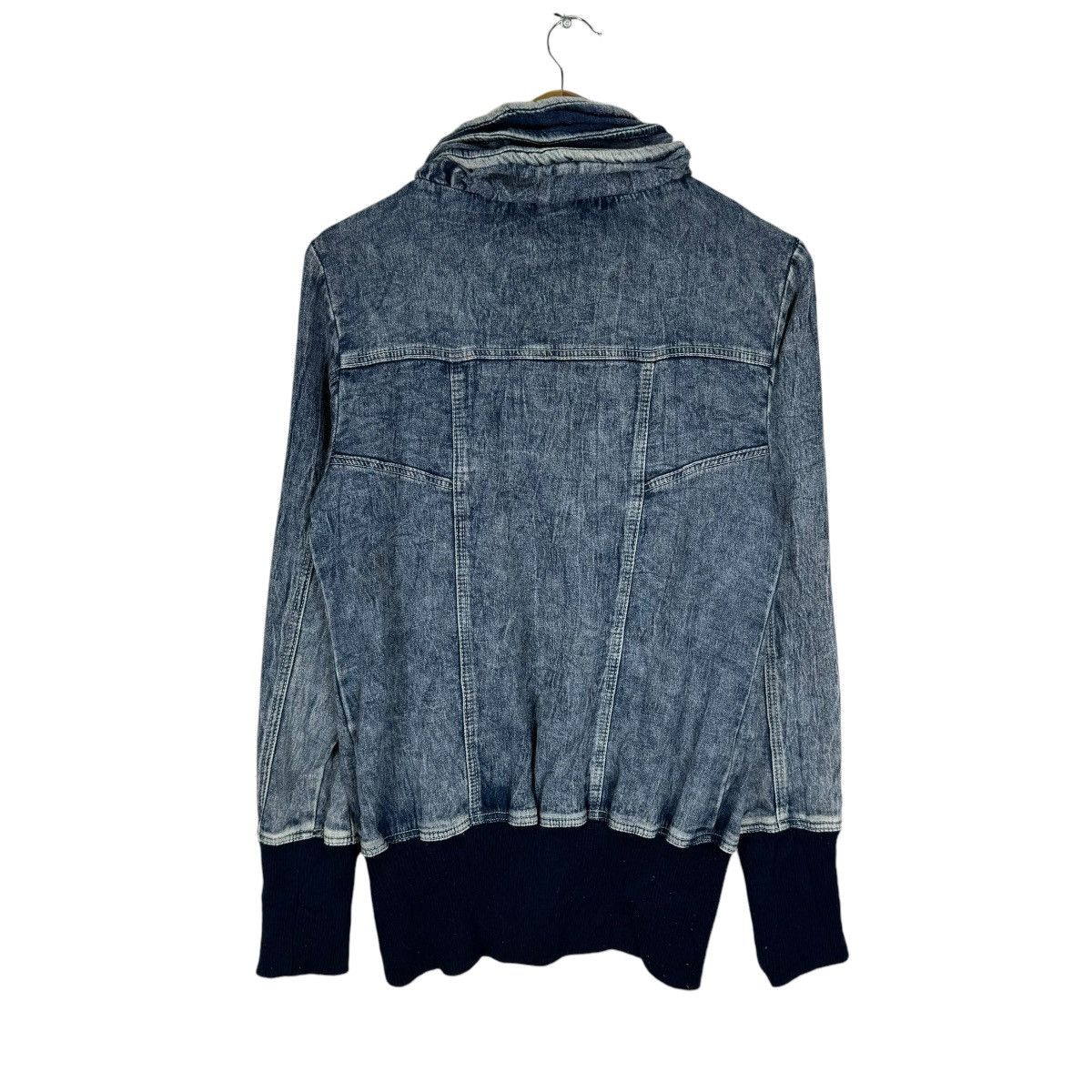 If Six Was Nine ☀️PRIVATE PAUSE BONO DENIM ZIPPER JACKET Size US L / EU 52-54 / 3 - 9 Thumbnail