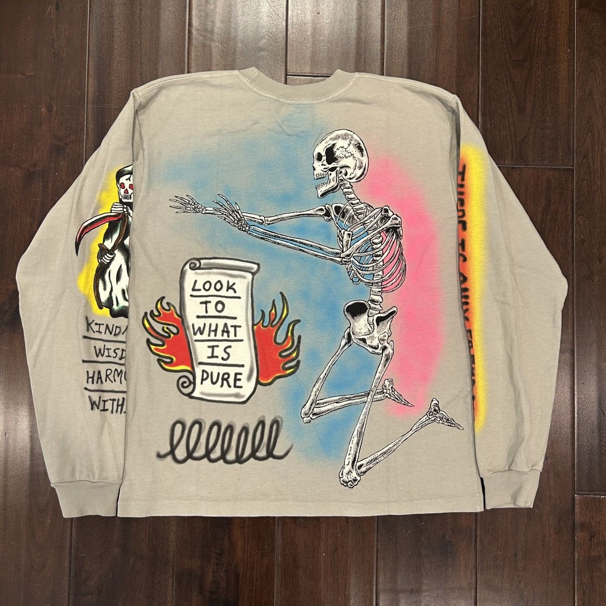 Kanye West Yeezy Wes lang bird long sleeve Size US S / EU 44-46 / 1 - 5 Thumbnail