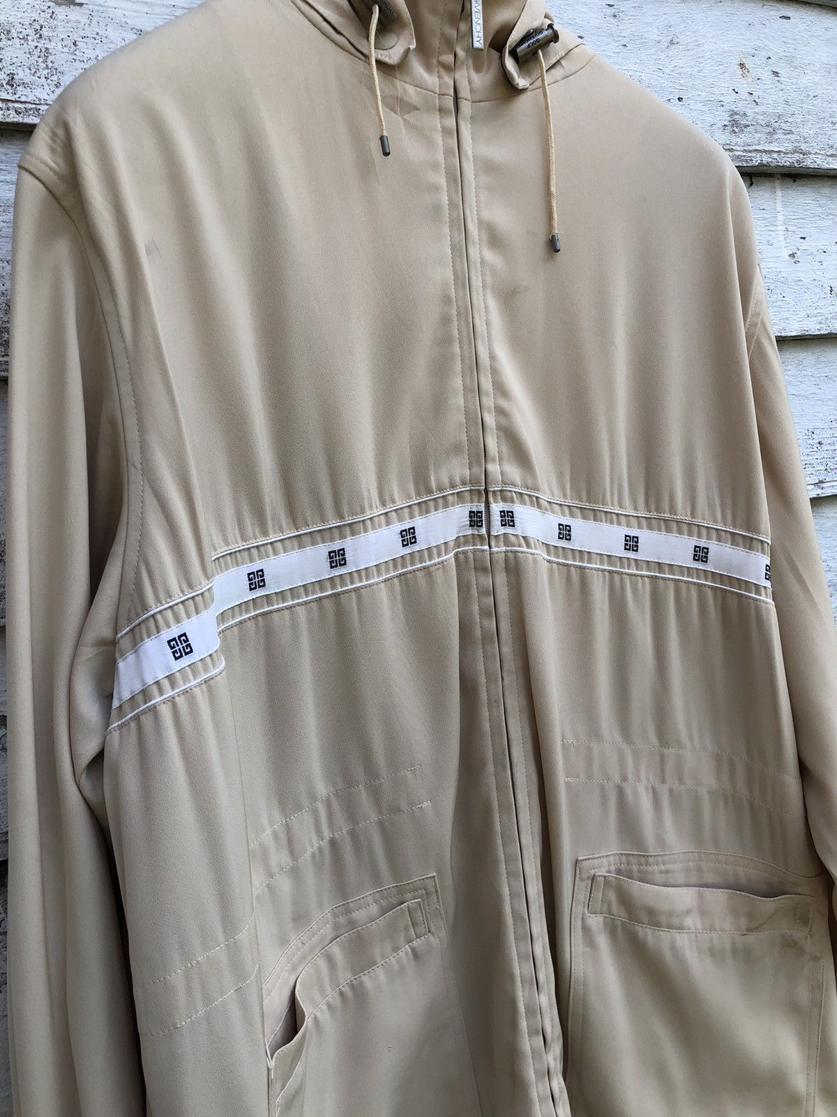 Givenchy Givenchy Golf Attachable Hood Polyester Jacket Size US L / EU 52-54 / 3 - 3 Thumbnail