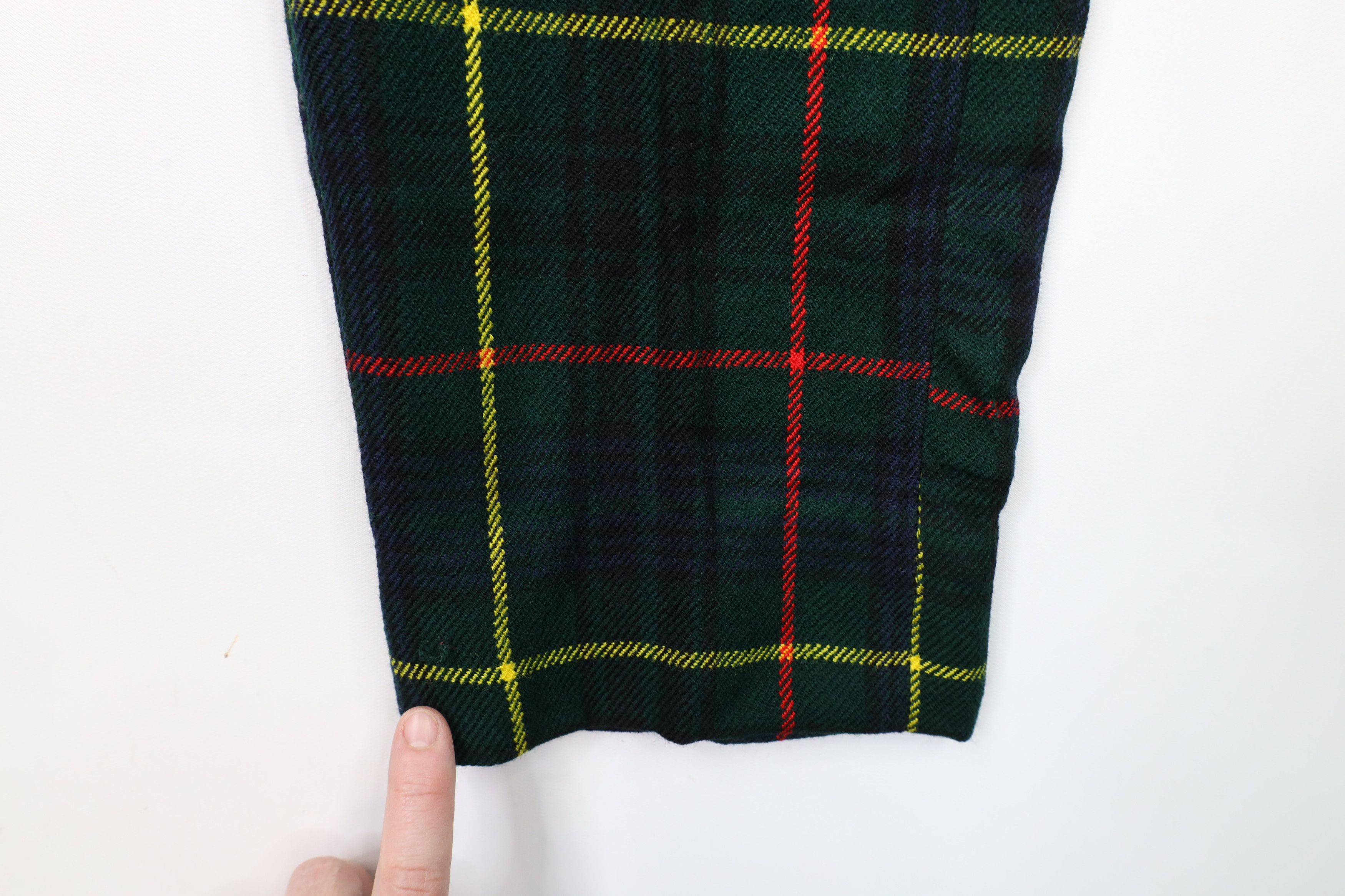 Vintage Vintage 90s Streetwear Knit Golf Chino Pants Rainbow Plaid Size US 36 / EU 52 - 5 Thumbnail