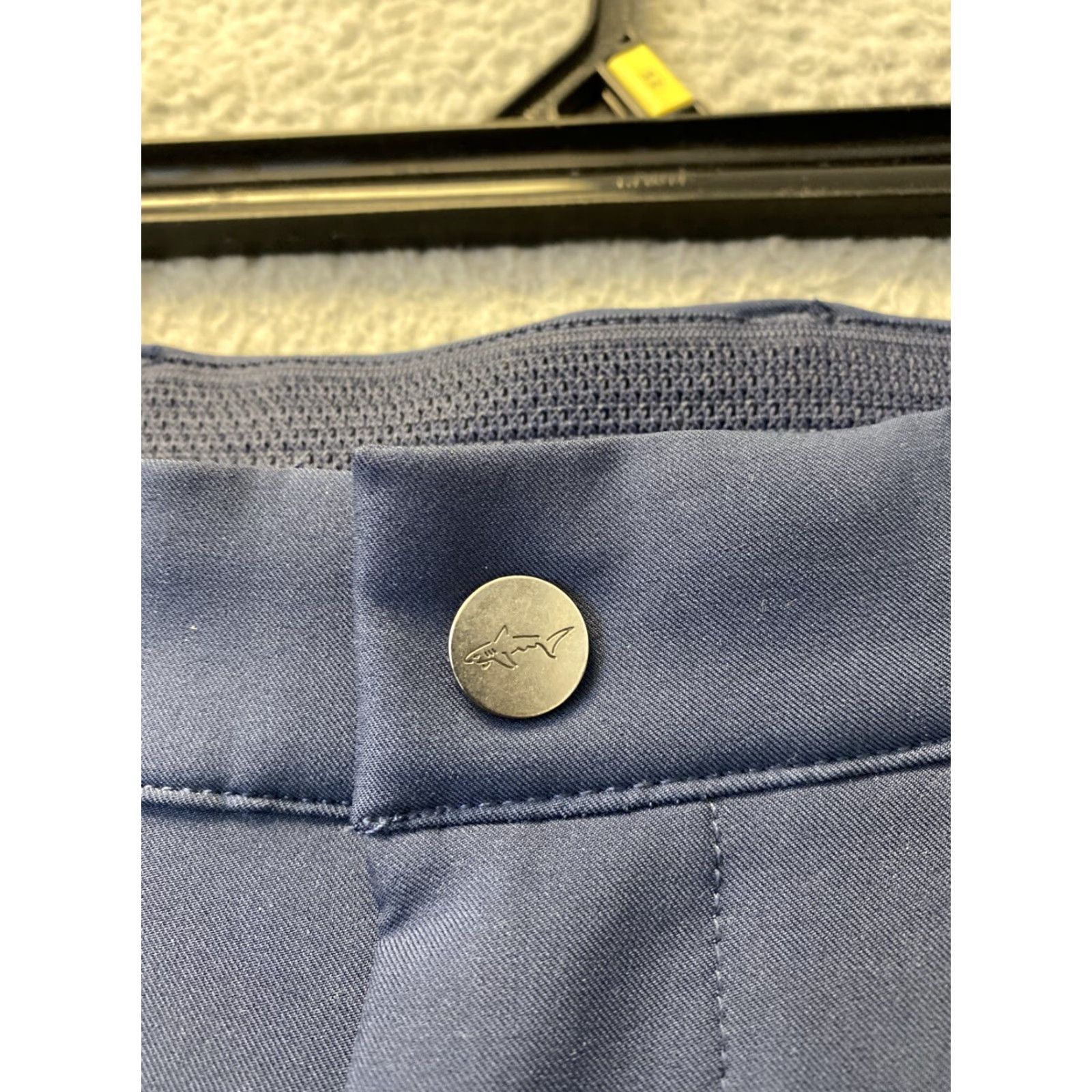 Vintage GREG NORMAN Men's Performance Dress Pants 32X34 Navy Stretch Classic Fit Size US 32 / EU 48 - 3 Thumbnail