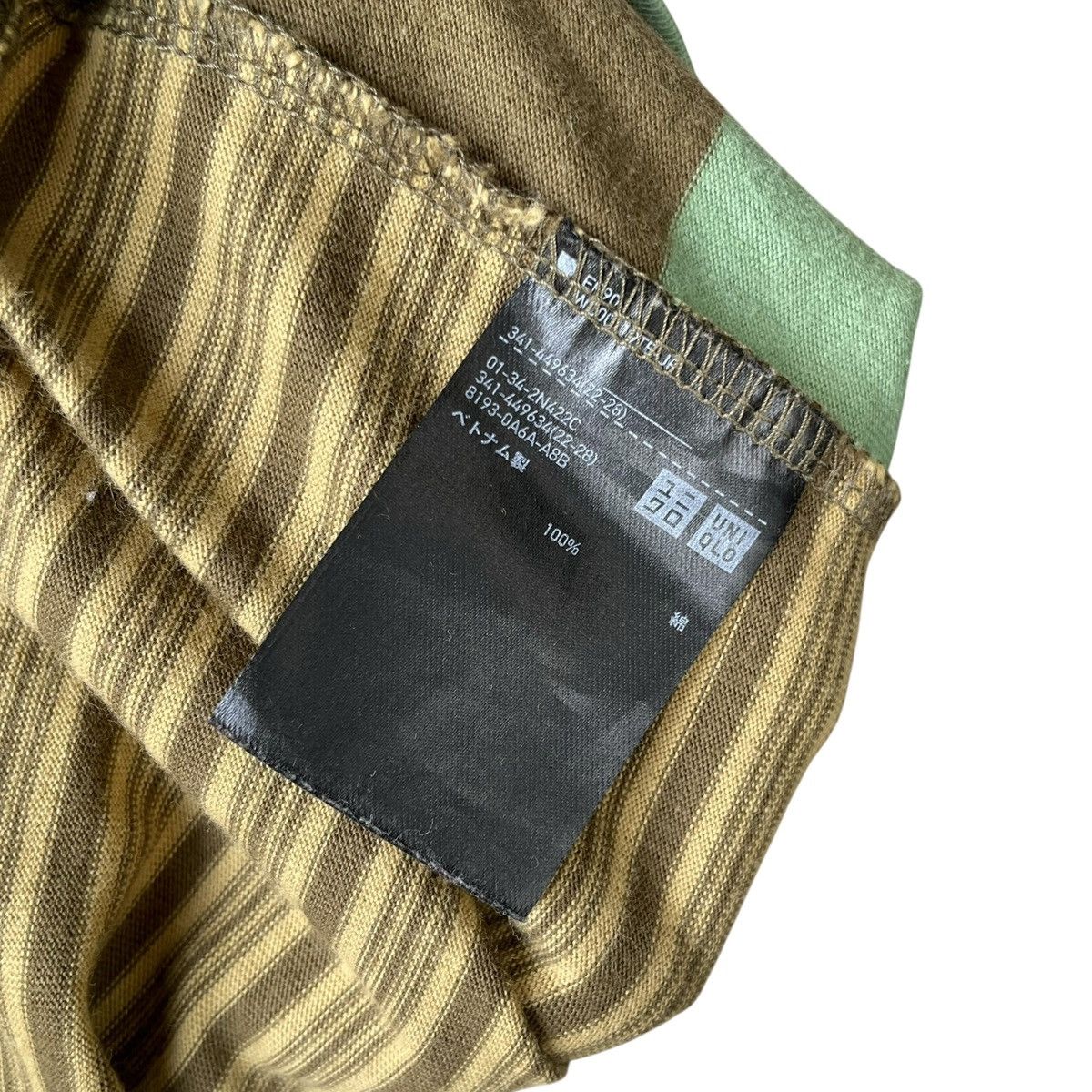 Marni × Uniqlo Uniqlo Japan X Marni Italy Two Tone Boxy Stripe Tee Size US L / EU 52-54 / 3 - 6 Thumbnail