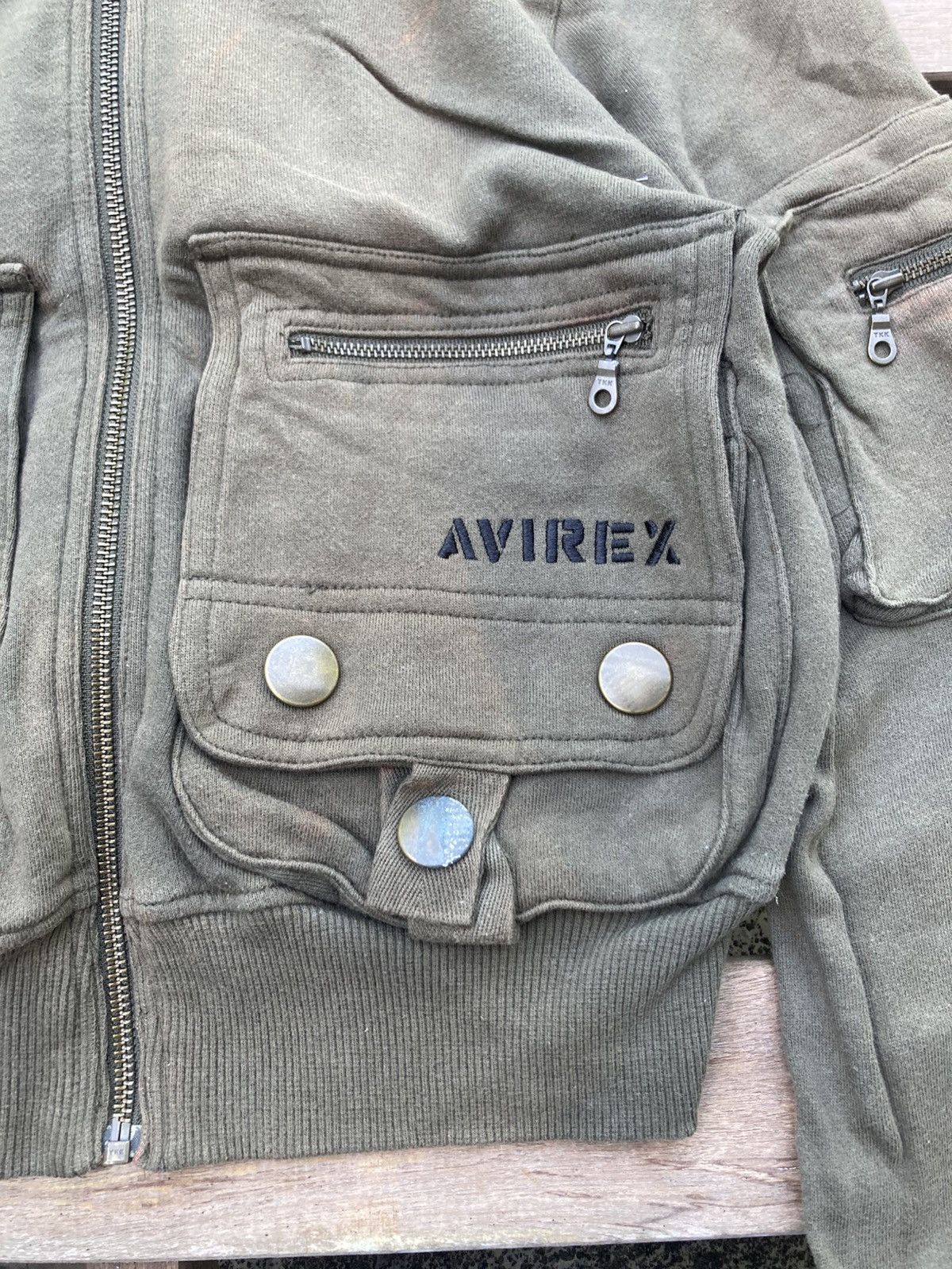 Avirex Avirex Ltd New York half sweater bomber jackets Size S / US 4 / IT 40 - 3 Thumbnail