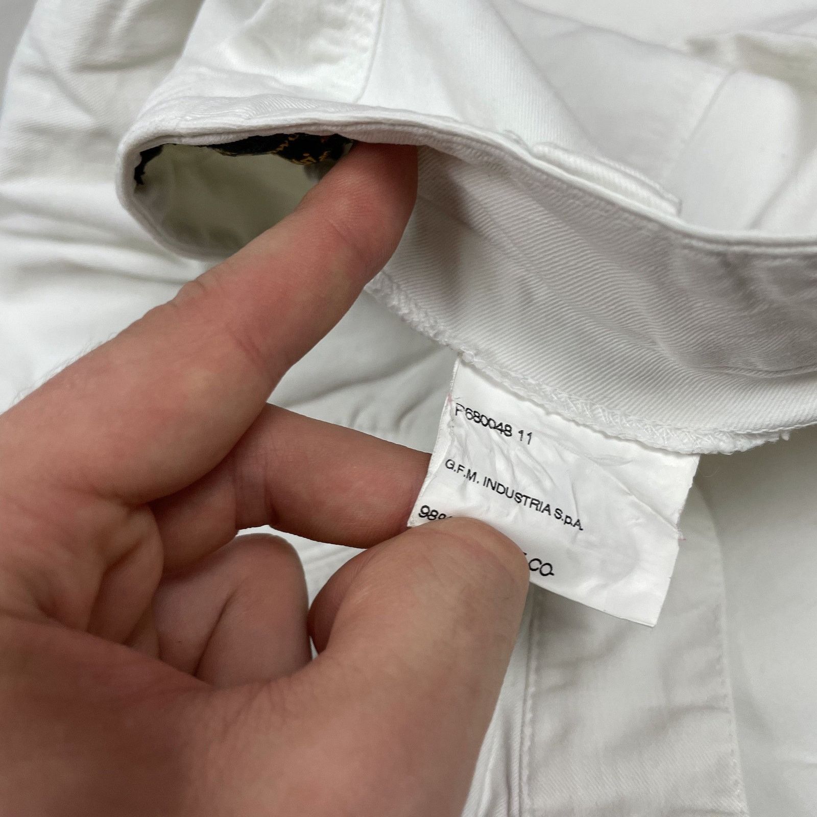 Vivienne Westwood Vivienne Westwood Men's White High-Rise Bermuda Shorts 46 Size US 30 / EU 46 - 8 Thumbnail