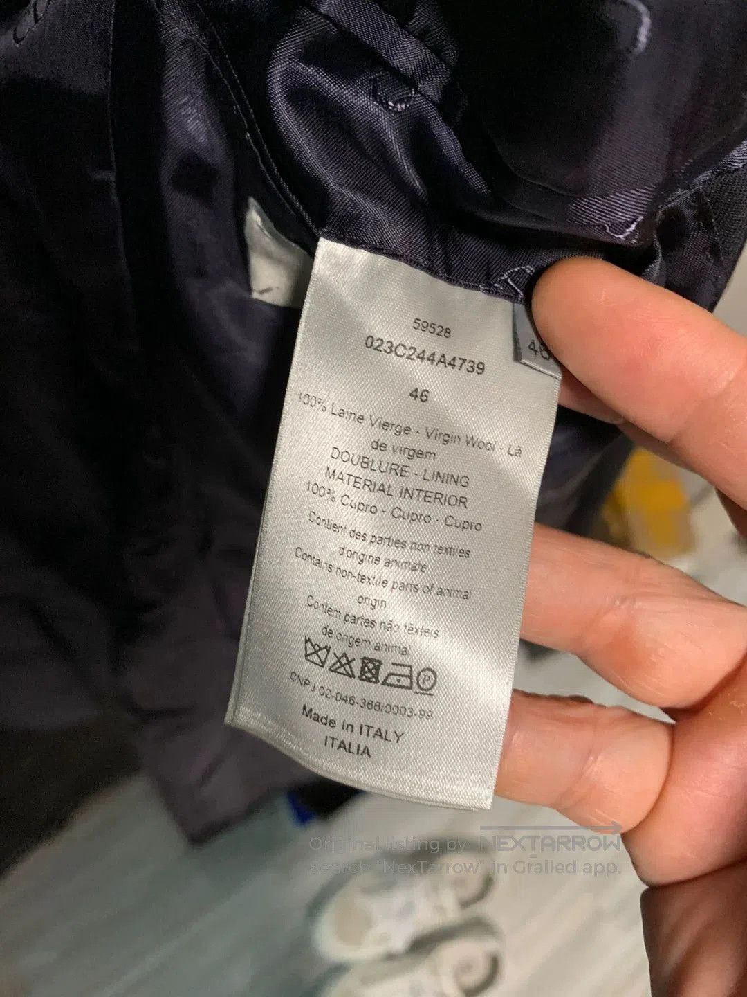Dior Black Formal Blazer Jacket. Size US M / EU 48-50 / 2 - 9 Thumbnail