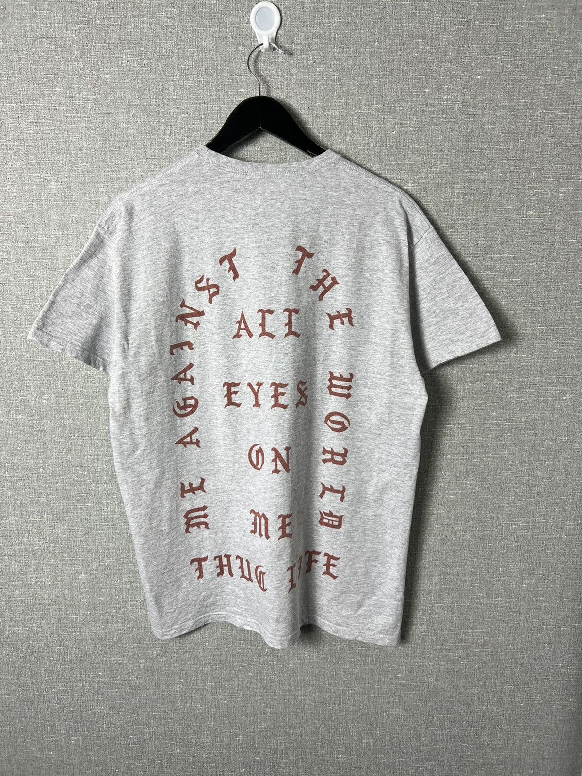 Band Tees × Vintage Vintage Kanye West I Feel Like Pablo Rare Tee Big Logo Size US L / EU 52-54 / 3 - 1 Thumbnail