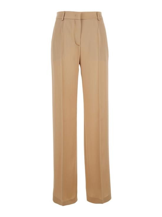Alberta Ferretti ALBERTA FERRETTI Women Straight Pants J030316190178 Beige Size 28" / US 6 / IT 42 - 1 Thumbnail