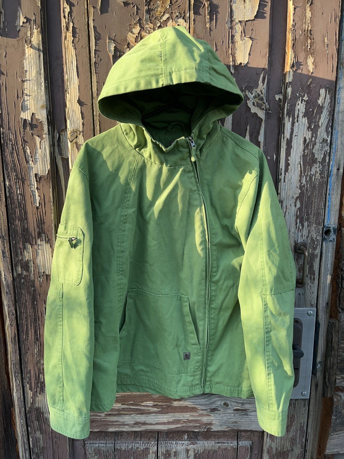 Vintage Vintage Asymmetrical Zip Jacket Deconstructed Canvas Size M / US 6-8 / IT 42-44 - 1 Thumbnail