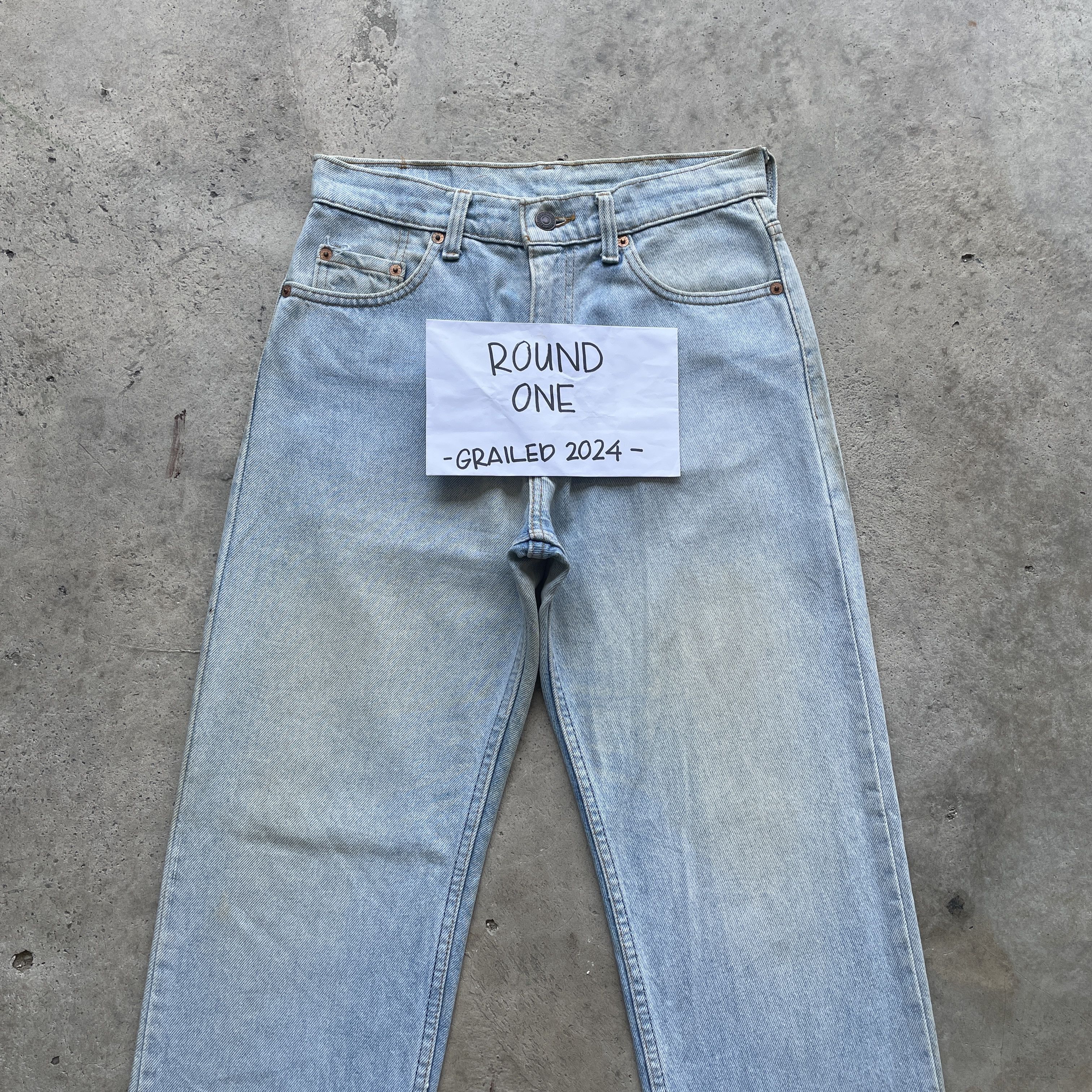 Levi's VINTAGE LEVI’S 510 USA FADED LIGHTWASH DENIM JEANS PANTS W29 Size US 29 - 3 Thumbnail