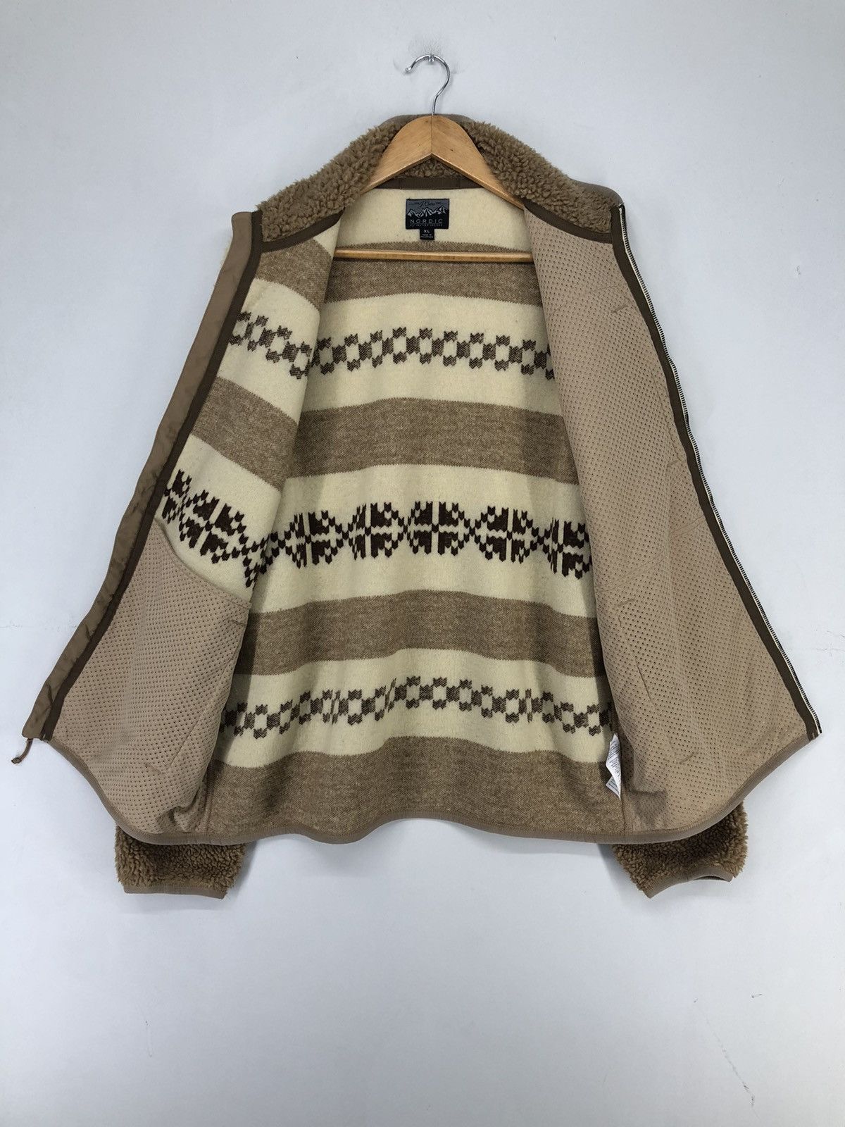 J.Crew J.Crew Nordic Sherpa Fleece Jacket Size US XL / EU 56 / 4 - 16 Thumbnail