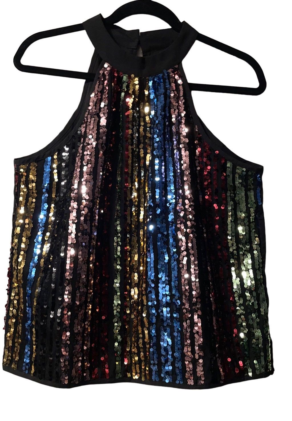 Shein Shein Prive Multi Glitter Sequin Halter & Short Set Size M / US 6-8 / IT 42-44 - 3 Thumbnail
