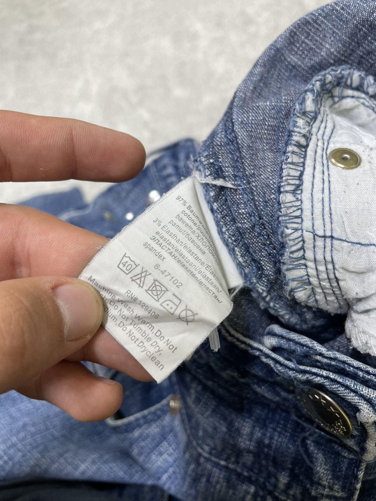 If Six Was Nine × Le Grande Bleu (L.G.B.) × Tornado Mart Flared Denim Jeans - LGB / If Six Was Nine Energy Size US 29 - 4 Thumbnail