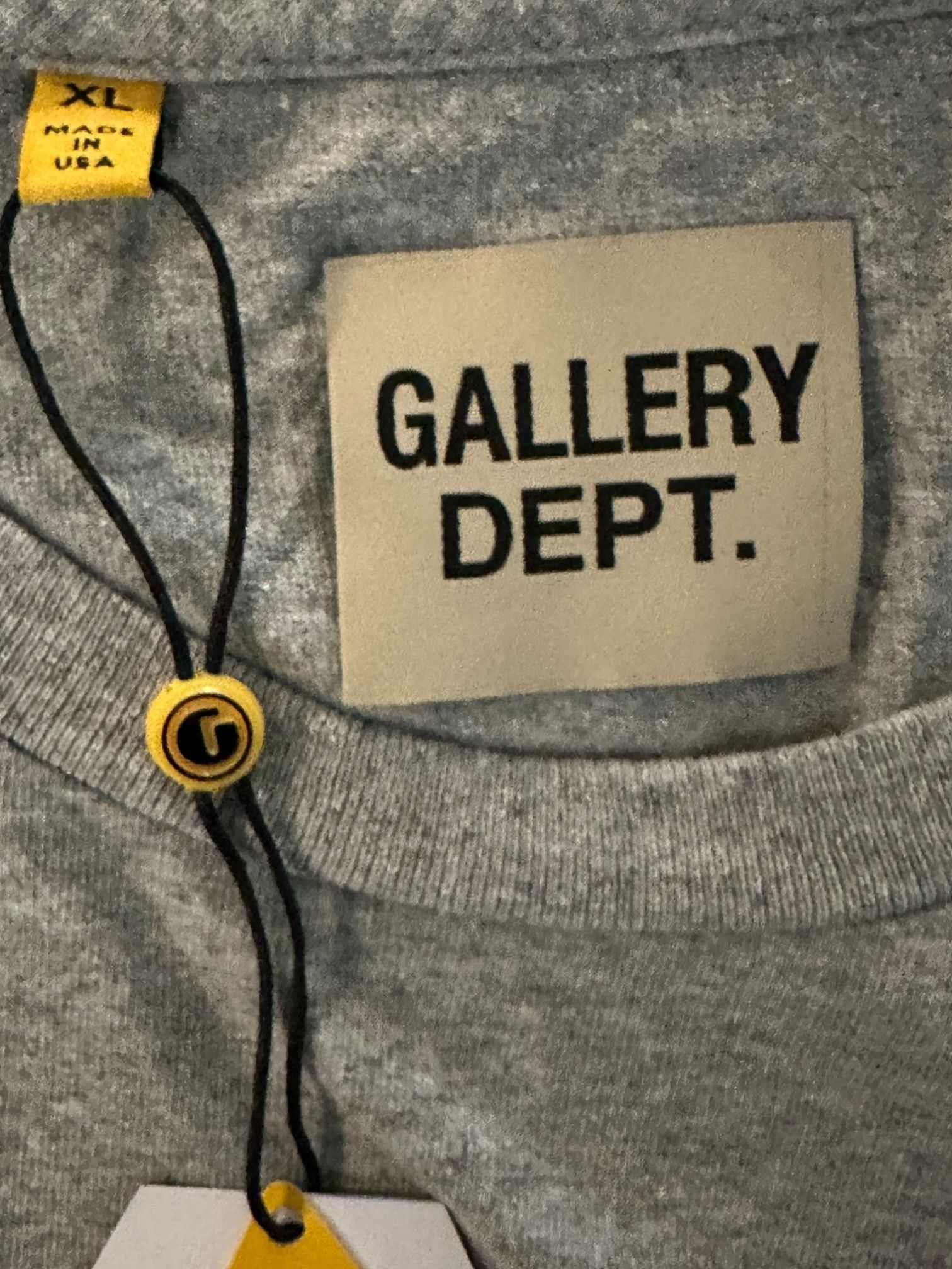 Gallery Dept. Gallery Dept Grey & Green Souvenir Logo Longsleeve T-Shirt Size US XS / EU 42 / 0 - 3 Thumbnail