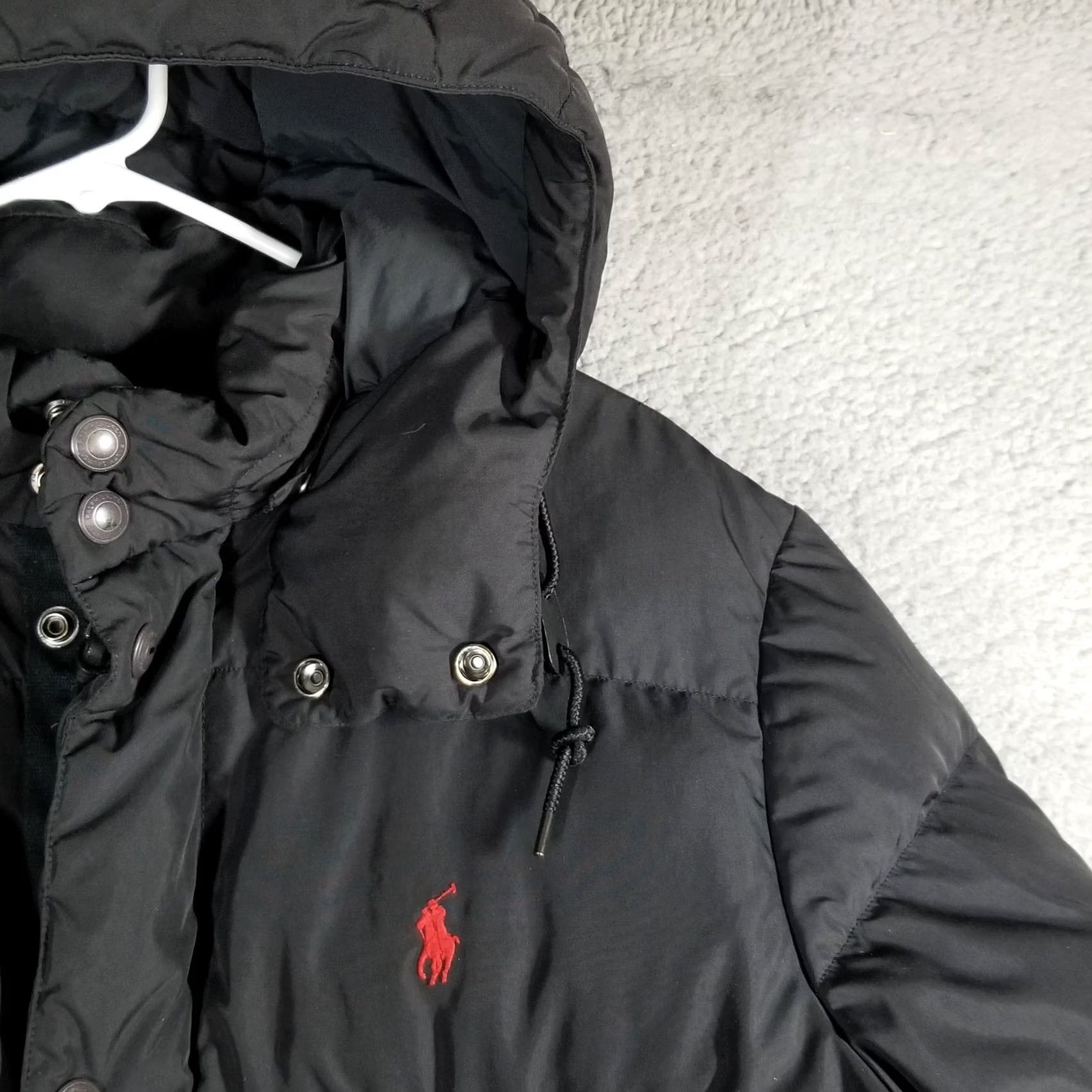 Polo Ralph Lauren VINTAGE Polo Ralph Lauren Detachable Hood Goose Down Jacket Black Mens Size M Jacket Size US M / EU 48-50 / 2 - 5 Thumbnail