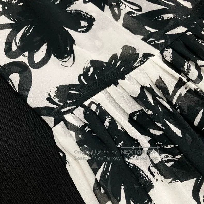 Comme des Garcons Comme Des Garcons Black Floral Dress Size XS / US 0-2 / IT 36-38 - 5 Thumbnail