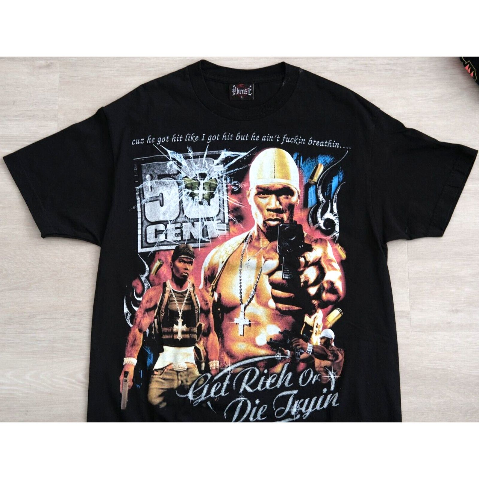 Other Vintage 2003 50 Cent In Da Club T-Shirt Unisex Size L RARE Size US L / EU 52-54 / 3 - 1 Thumbnail