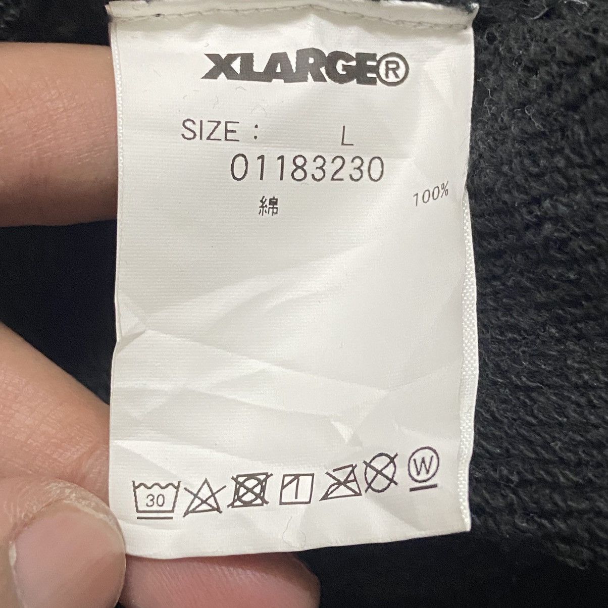 Stussy × Xlarge Xlarger Center Logo Hoodie Sweatshirt Size US L / EU 52-54 / 3 - 6 Thumbnail