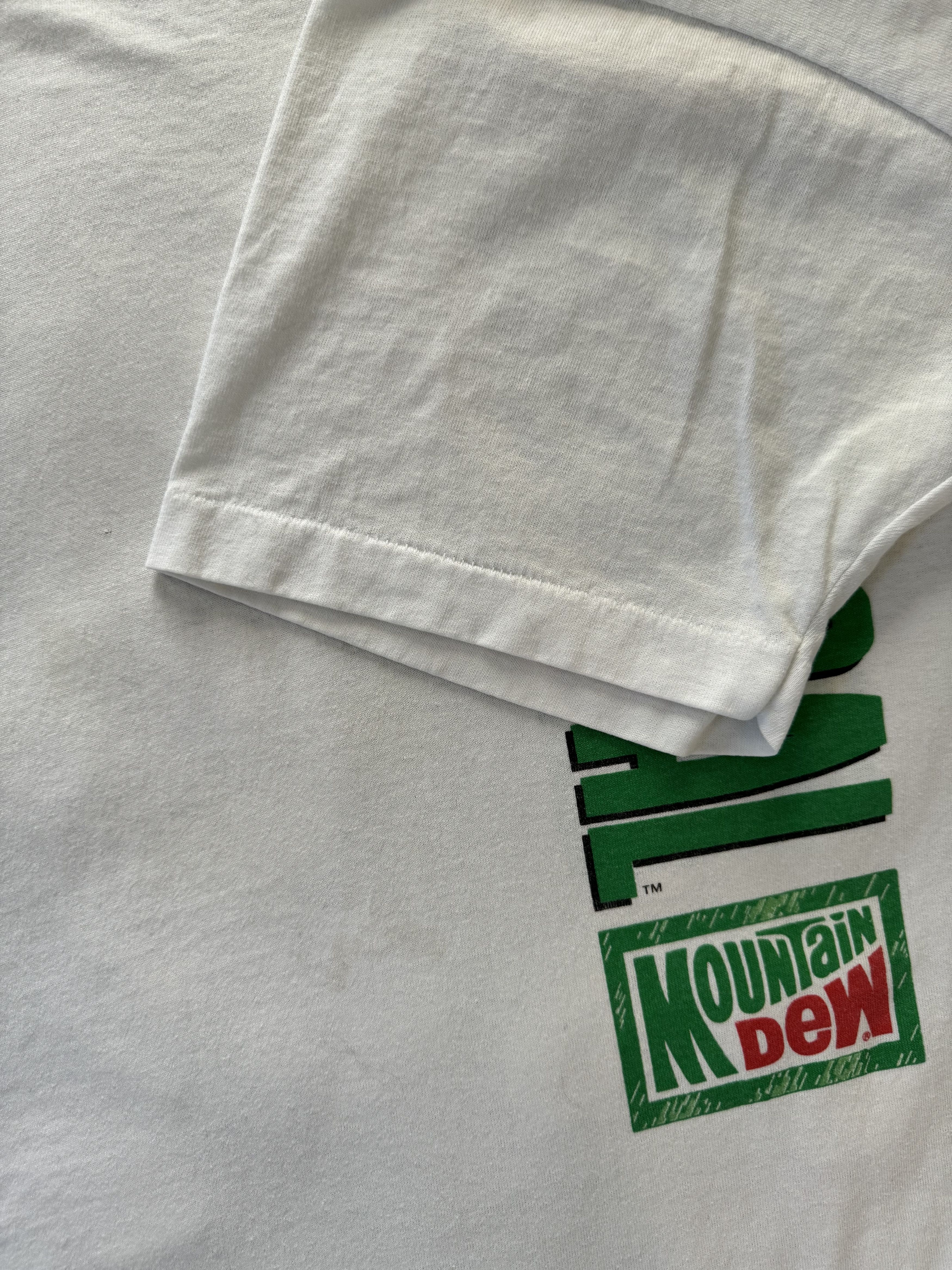 Mountain Dew Vintage 80s Mountain Dew "Get Vertical" T-shirt Screen Stars Size US XL / EU 56 / 4 - 5 Thumbnail