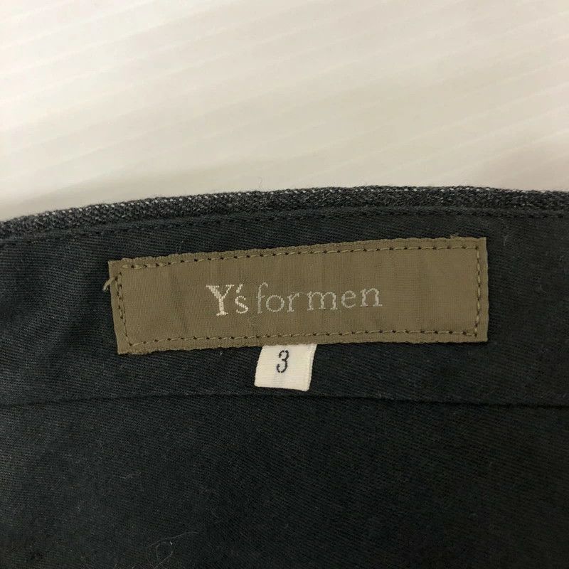 Yohji Yamamoto Yohji Yamamoto Y's for men WOOL STRIPE SLACKS PANTS Size US 34 / EU 50 - 4 Thumbnail