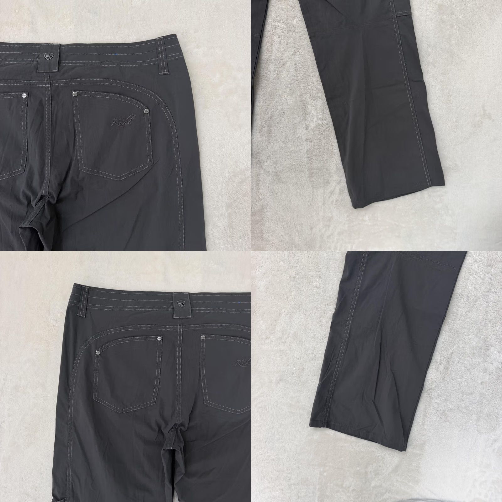 Vintage New Title: Kuhl Legendary Cargo Hiking Travel Outdoor Pants Women 36 Gray Size 25" / US 0 / IT 36 - 8 Thumbnail