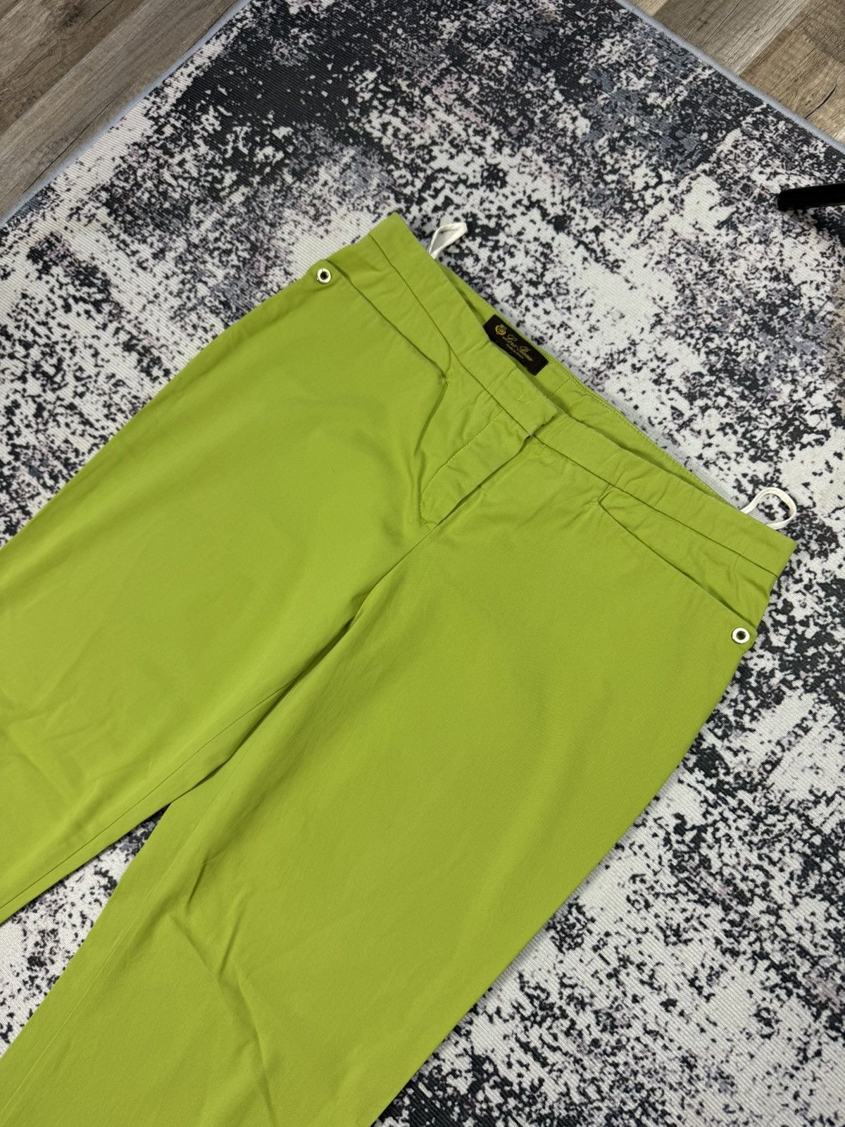 Loro Piana Loro piana Trousers 46 Italy vintage green womens XL Size US 36 / EU 52 - 3 Thumbnail