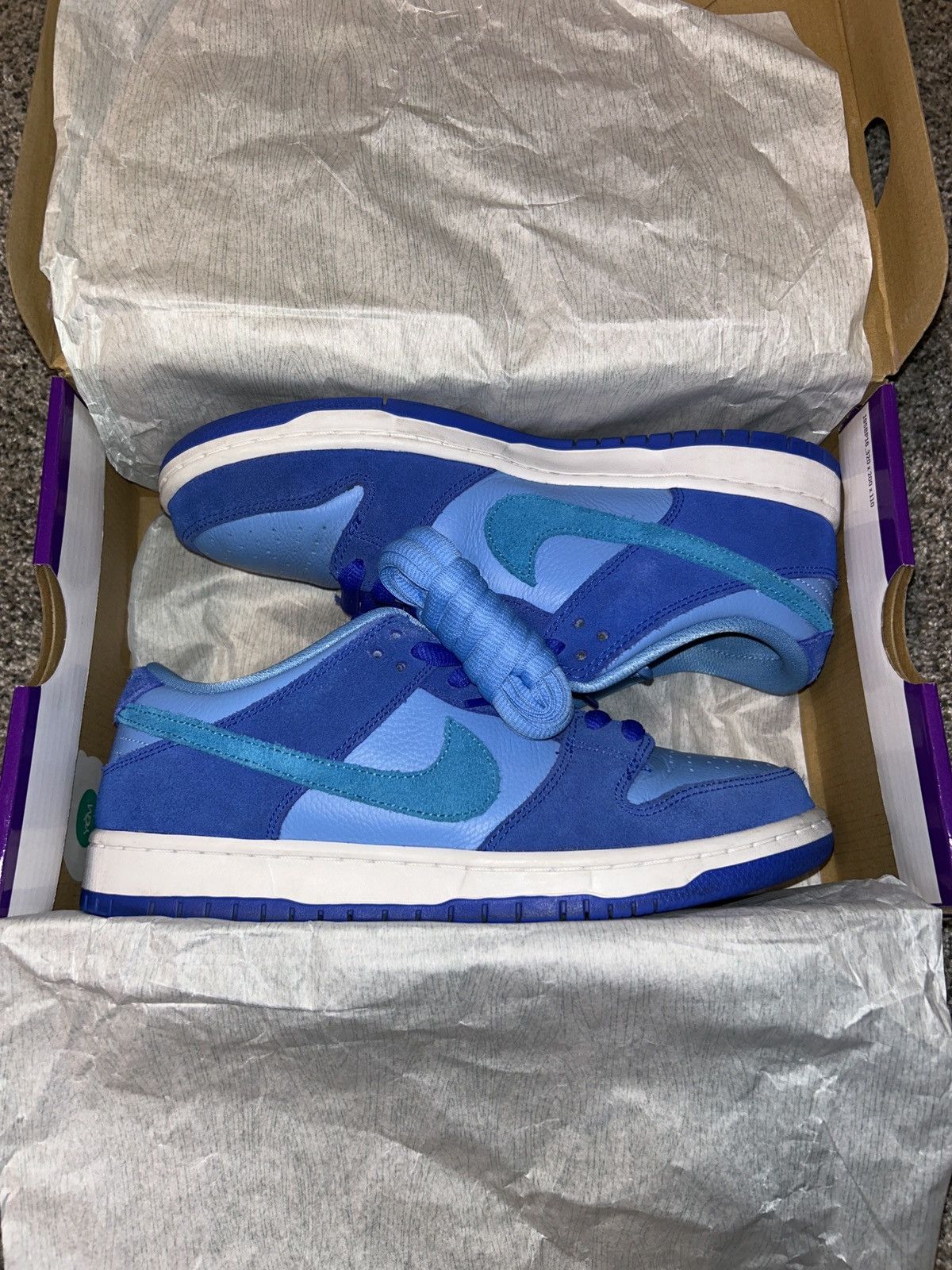 Nike Dunk Low Pro SB ‘Fruity Pack - Blue Raspberry’ Size US 9 / EU 42 - 6 Thumbnail