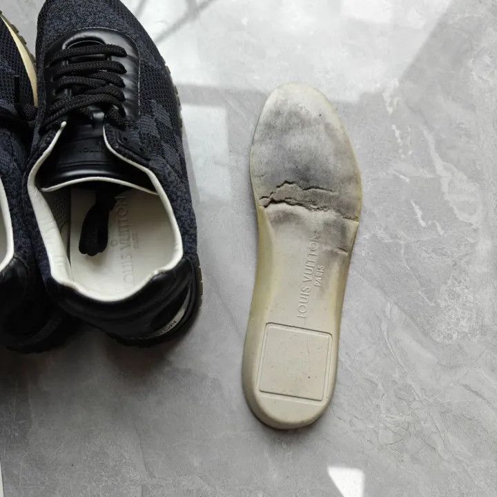 Louis Vuitton Louis Vuitton Black Lifestyle Sneakers -2508 Size US 7.5 / EU 40-41 - 8 Thumbnail