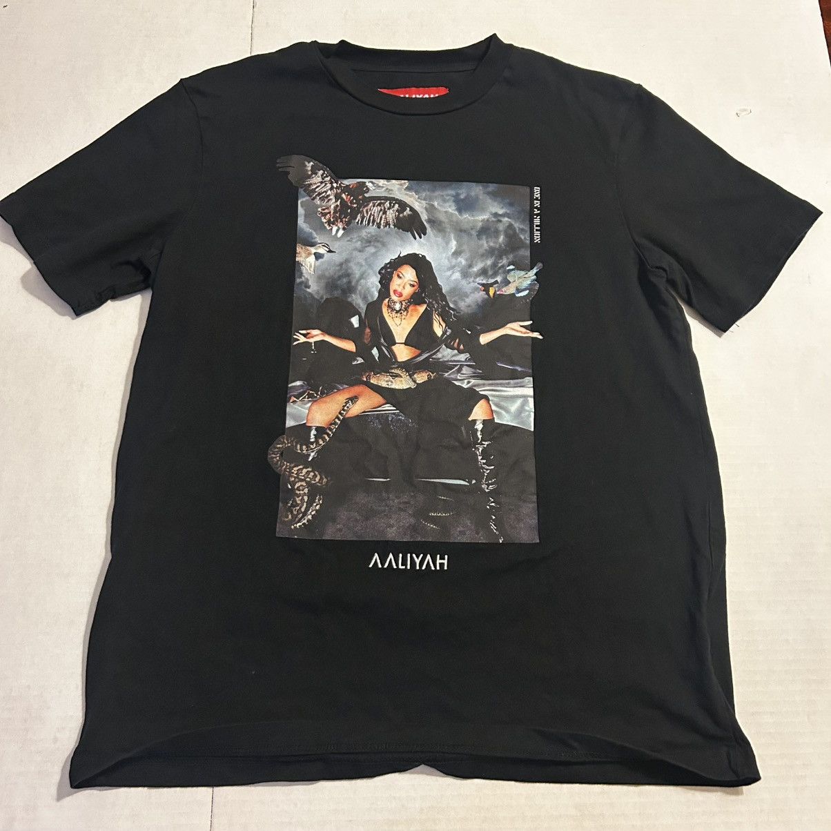 Rap Tees × Vintage Vintage Aaliyah Tribute Tee Size US M / EU 48-50 / 2 - 1 Thumbnail