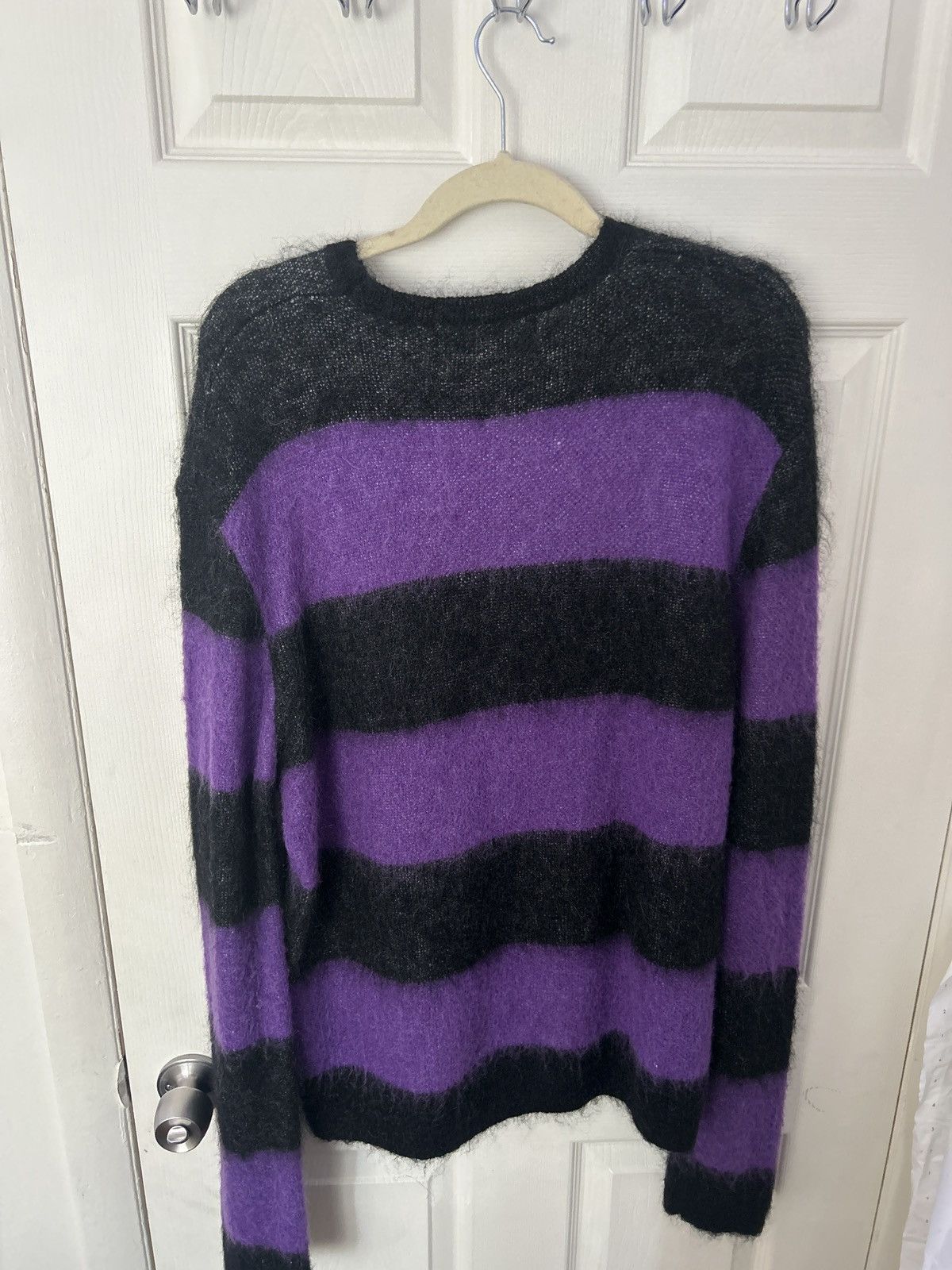 Designer Empty Spaces Mohair Sweater Size US L / EU 52-54 / 3 - 4 Thumbnail