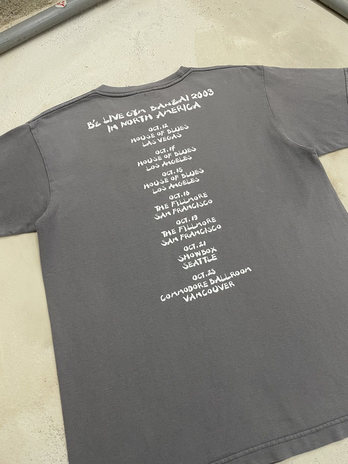 Band Tees Summer Sonic Rock & Roll Be Live Gym Banzai 2003 Tour Size US M / EU 48-50 / 2 - 7 Thumbnail